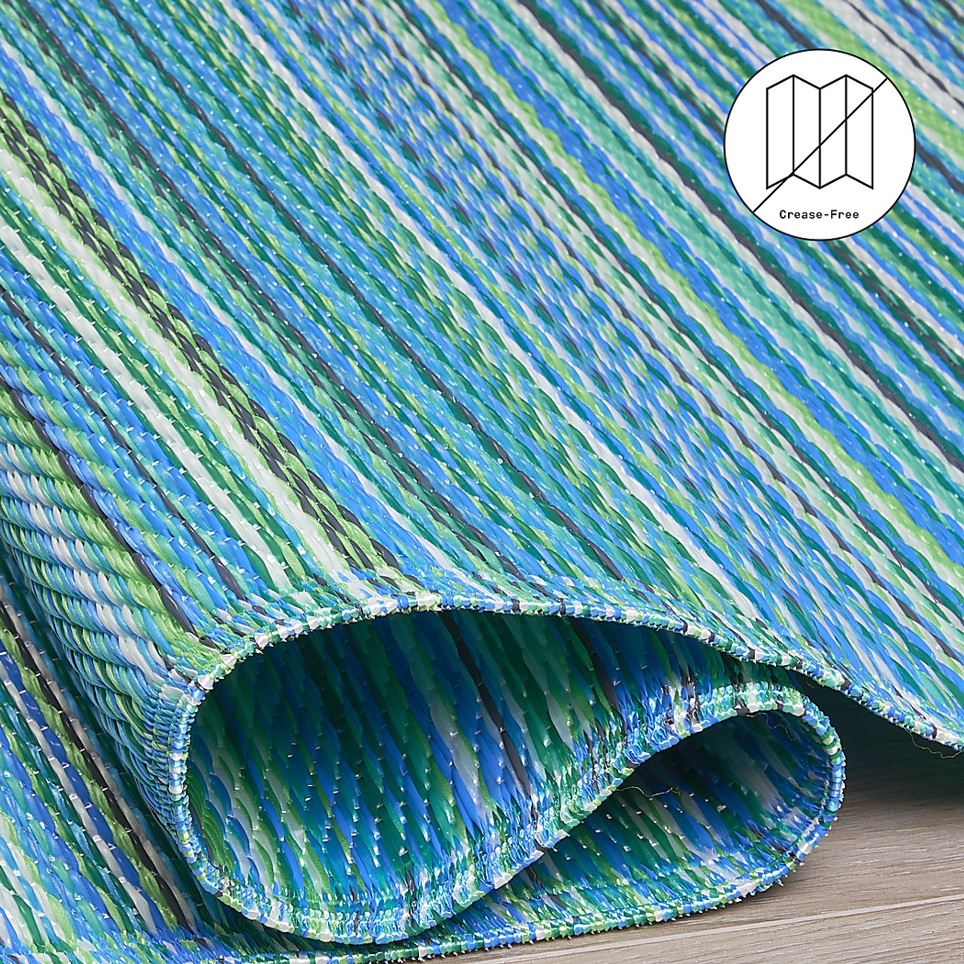 Fovom Multi 5' x 8' Indoor/Outdoor Rug - Image 4