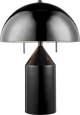 Fowler Bend Black Lamp