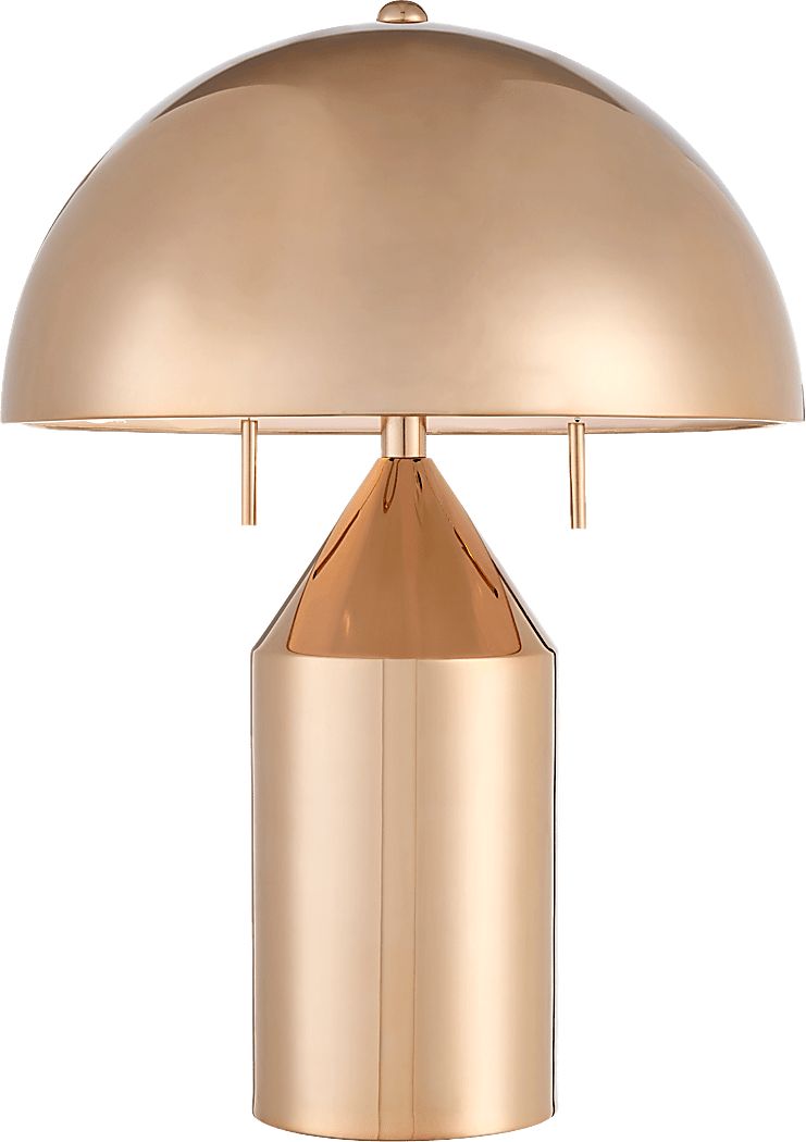 Fowler Bend Gold Lamp