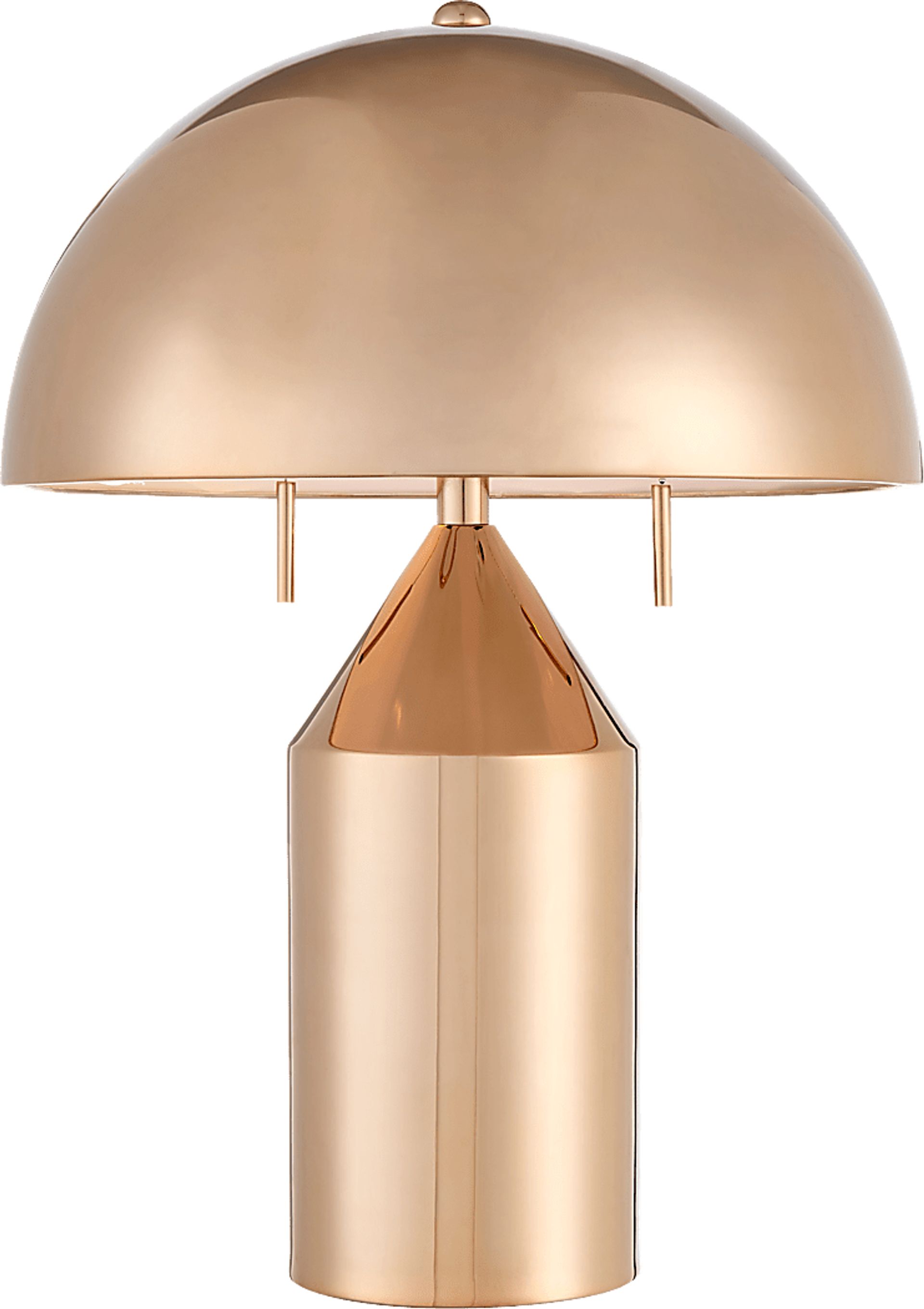Fowler Bend Gold Lamp - Image 1