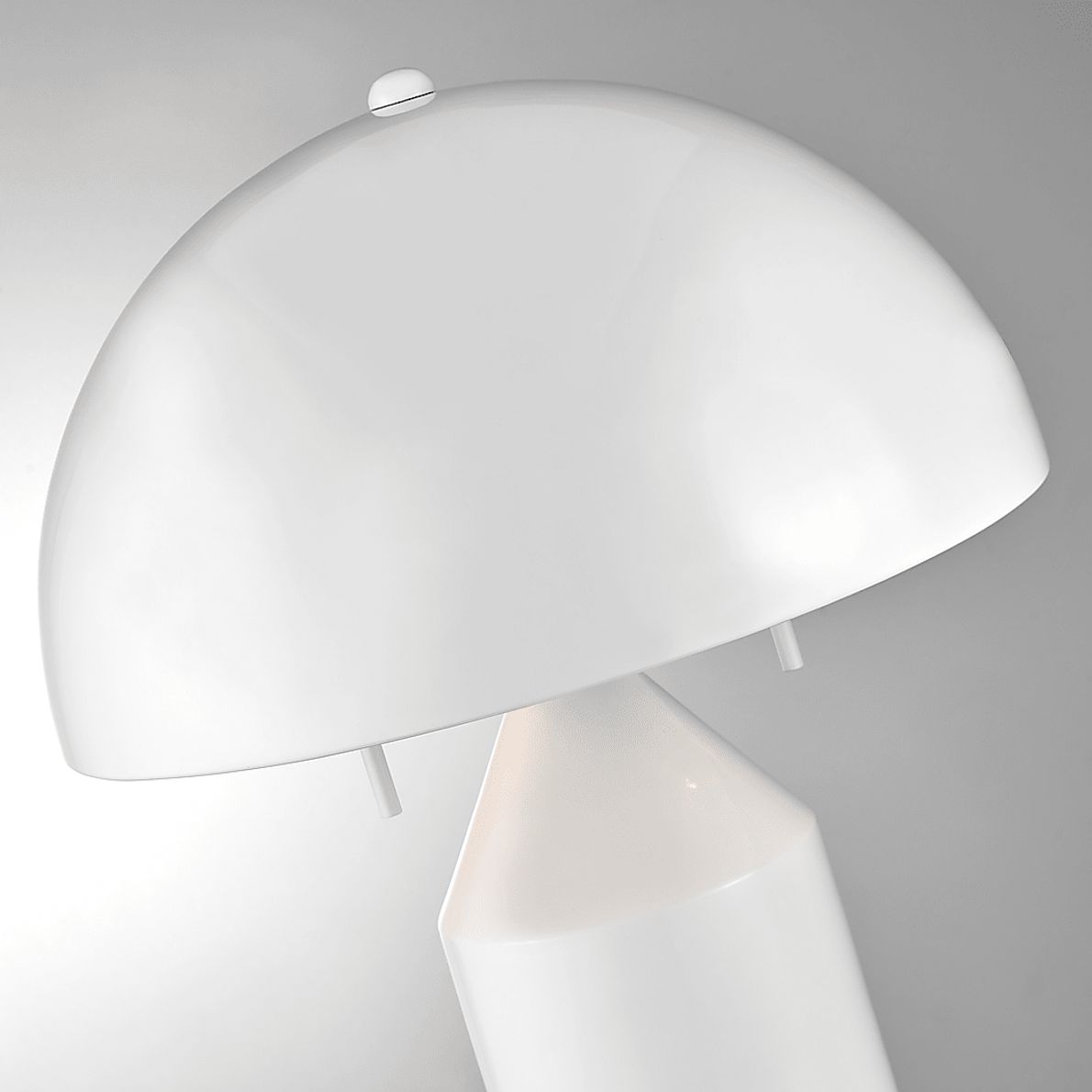 Fowler Bend White Lamp