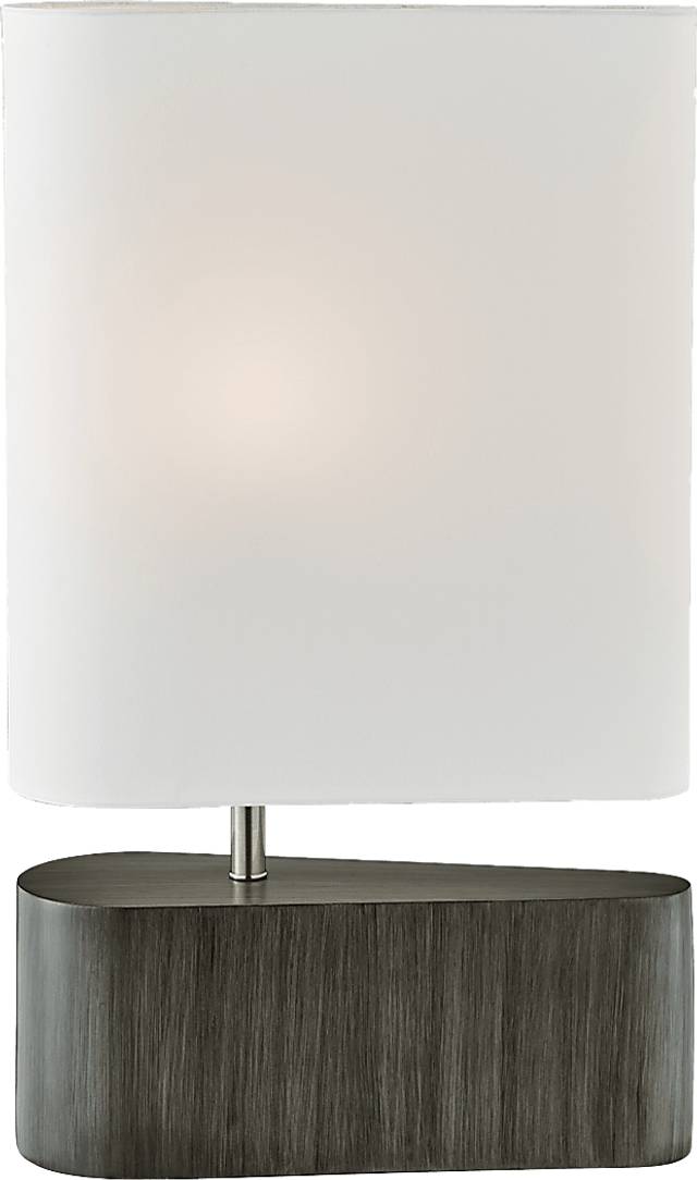 Fox Brush Point Charcoal Table Lamp - Thumbnail - Image 1
