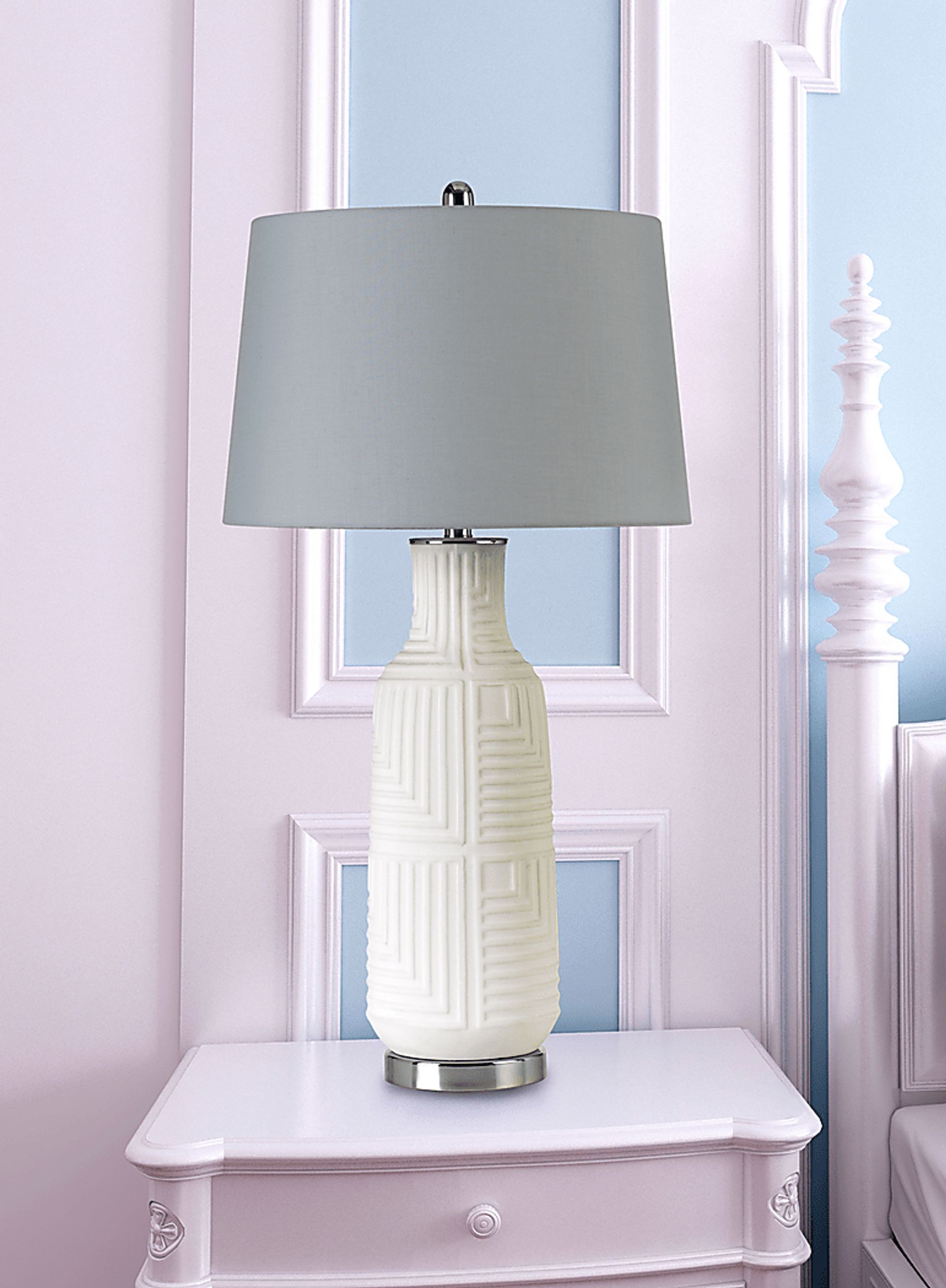 Fox Creek White Lamp - Image 2
