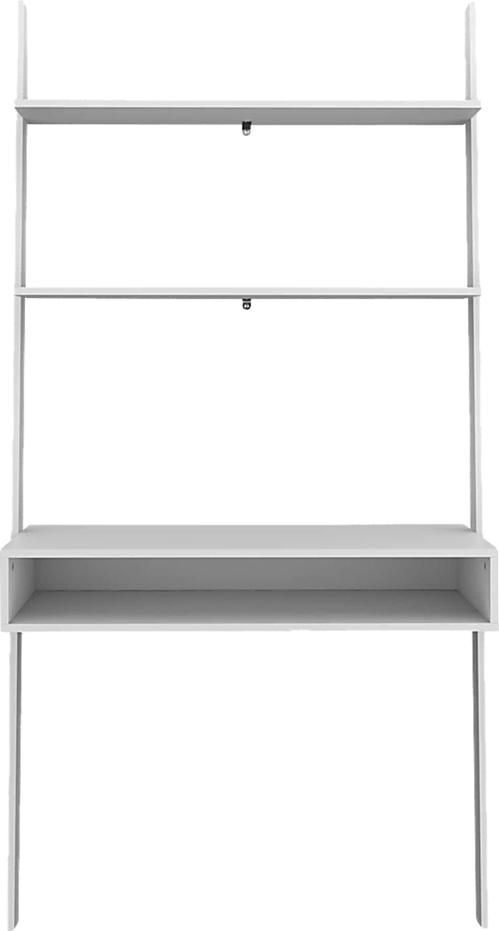 Fox Park White Desk - Image 4