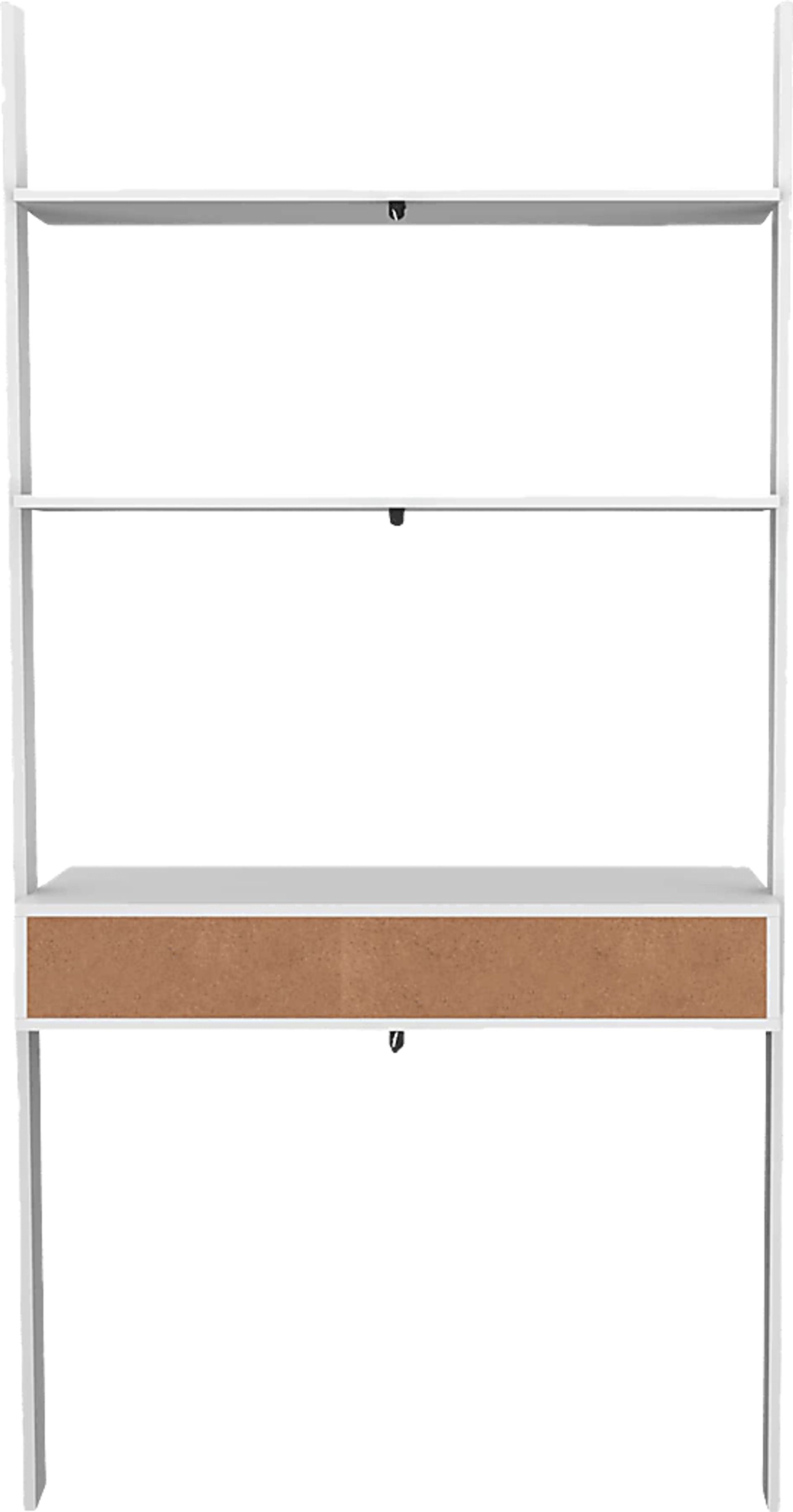 Fox Park White Desk - Image 5