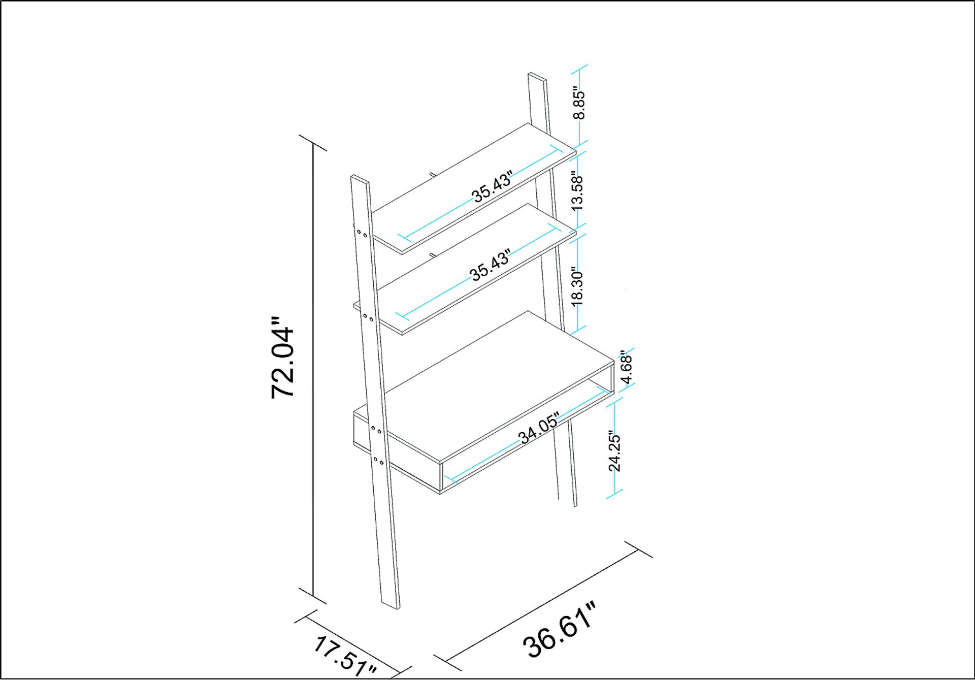 Fox Park White Colors,White Desk | Rooms to Go