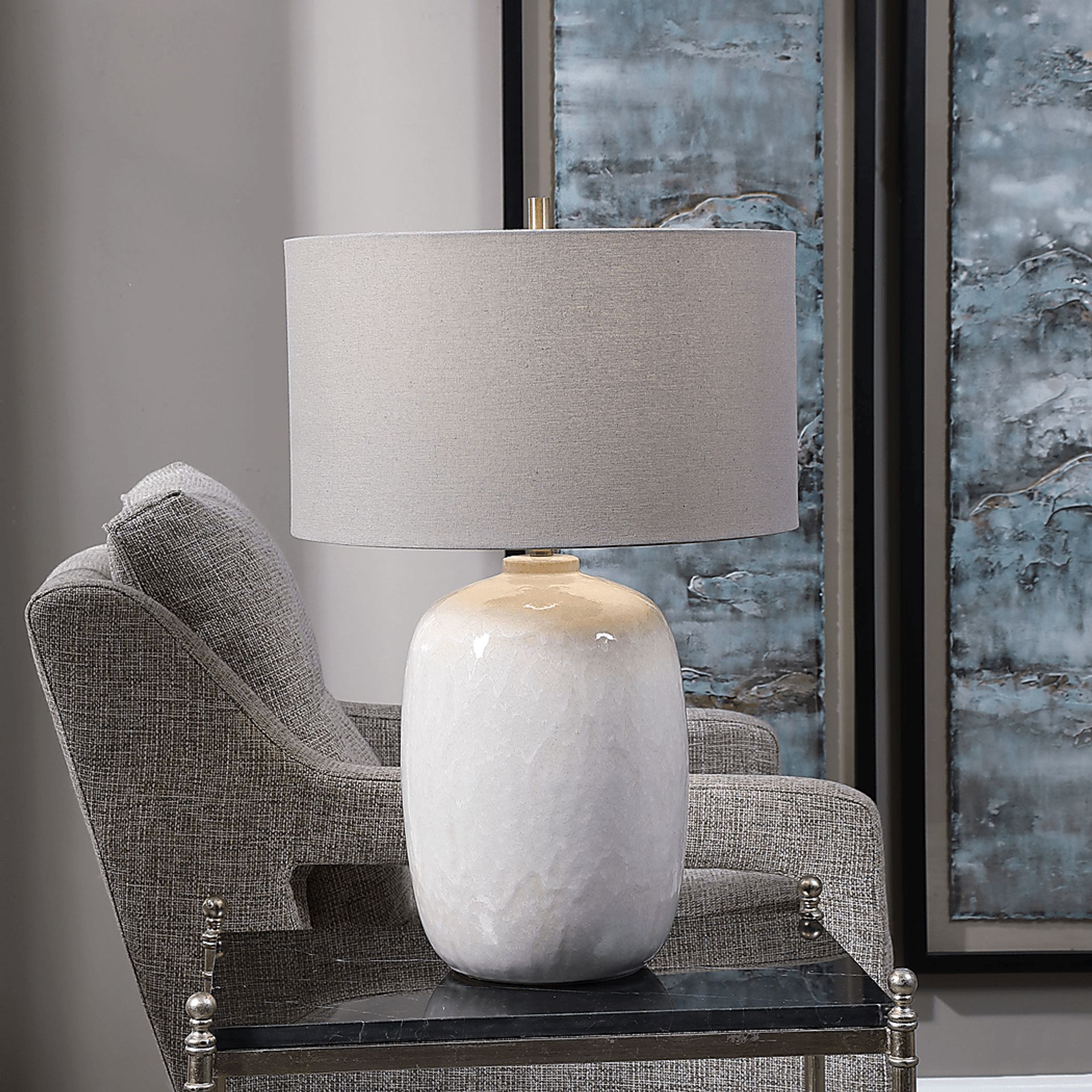 Fox River Cream Lamp - Image 4