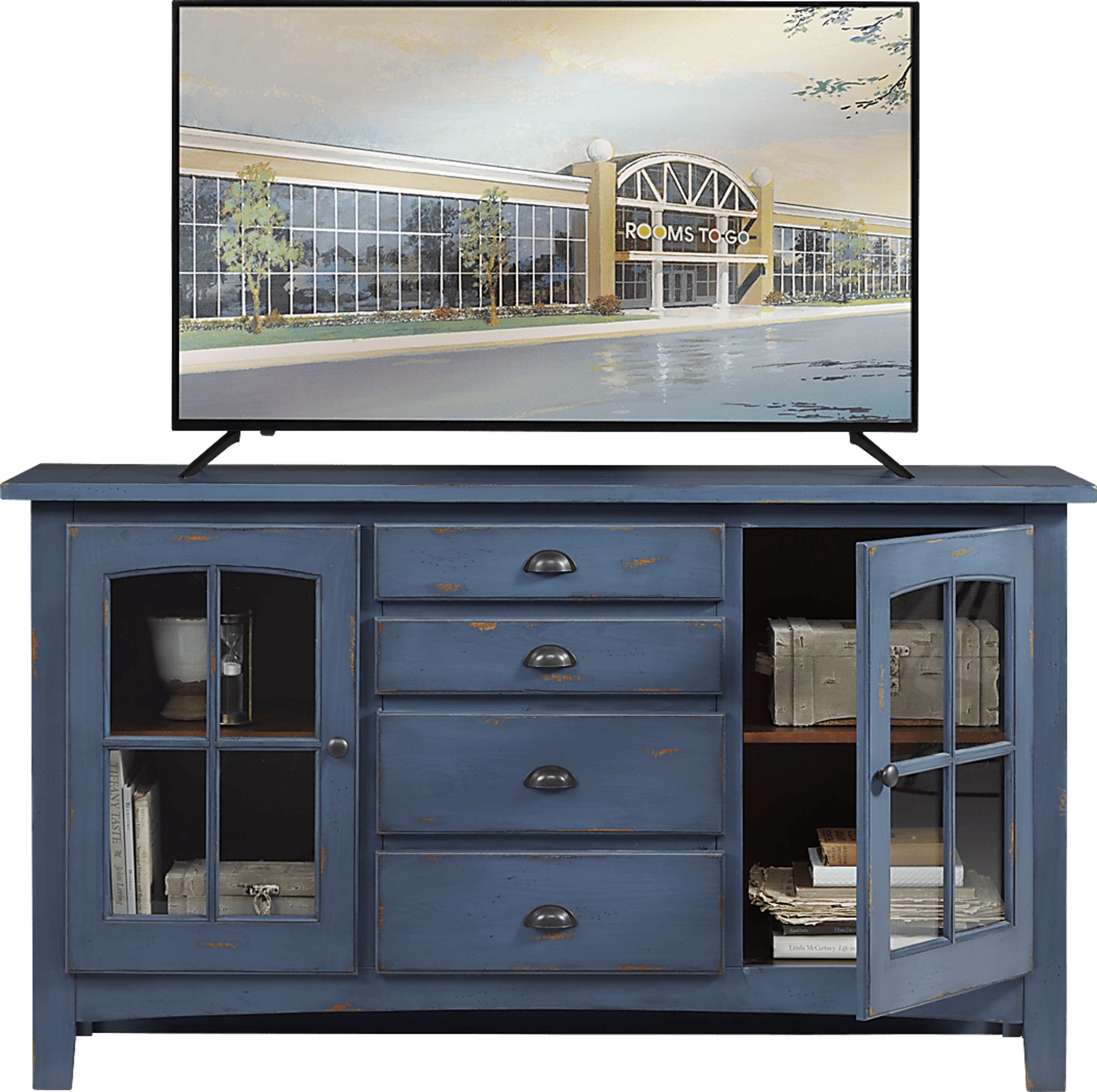 Foxborough Blue 62.5 in. Console - Image 2
