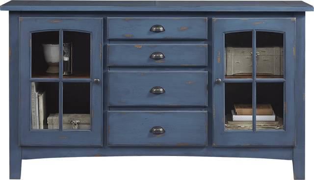 Foxborough Blue 62.5 in. Console - Thumbnail - Image 3