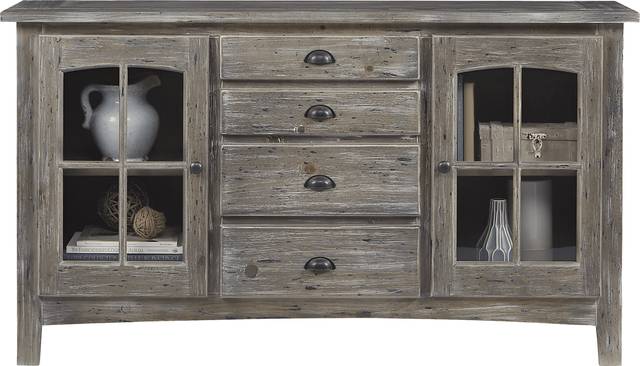 Foxborough Gray 62.5 in. Console - Thumbnail - Image 3