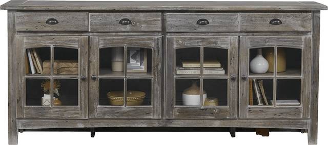 Foxborough Gray 80 in. Console - Thumbnail - Image 3
