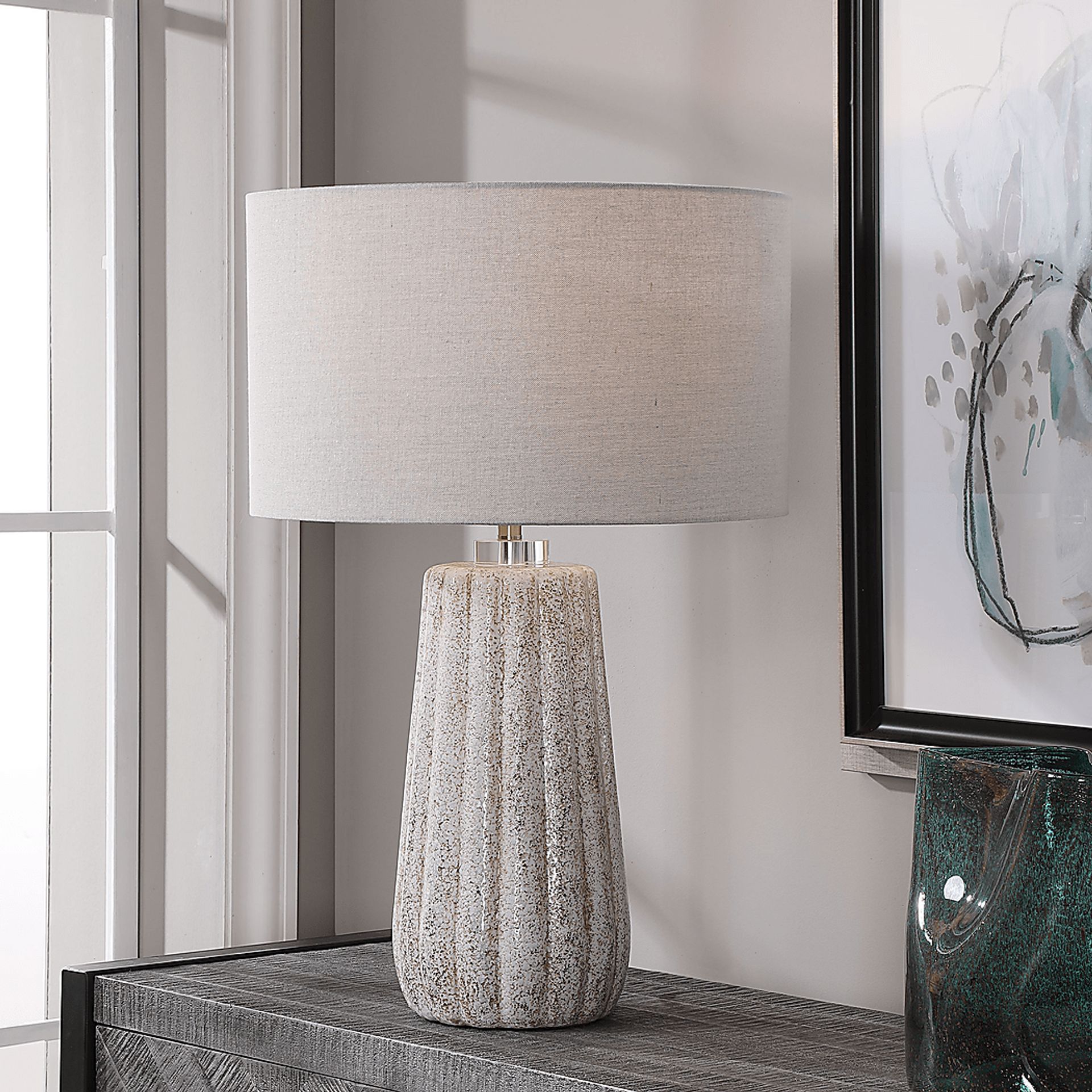 Foxclover Taupe Lamp - Image 4