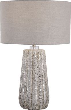 Foxclover Taupe Lamp