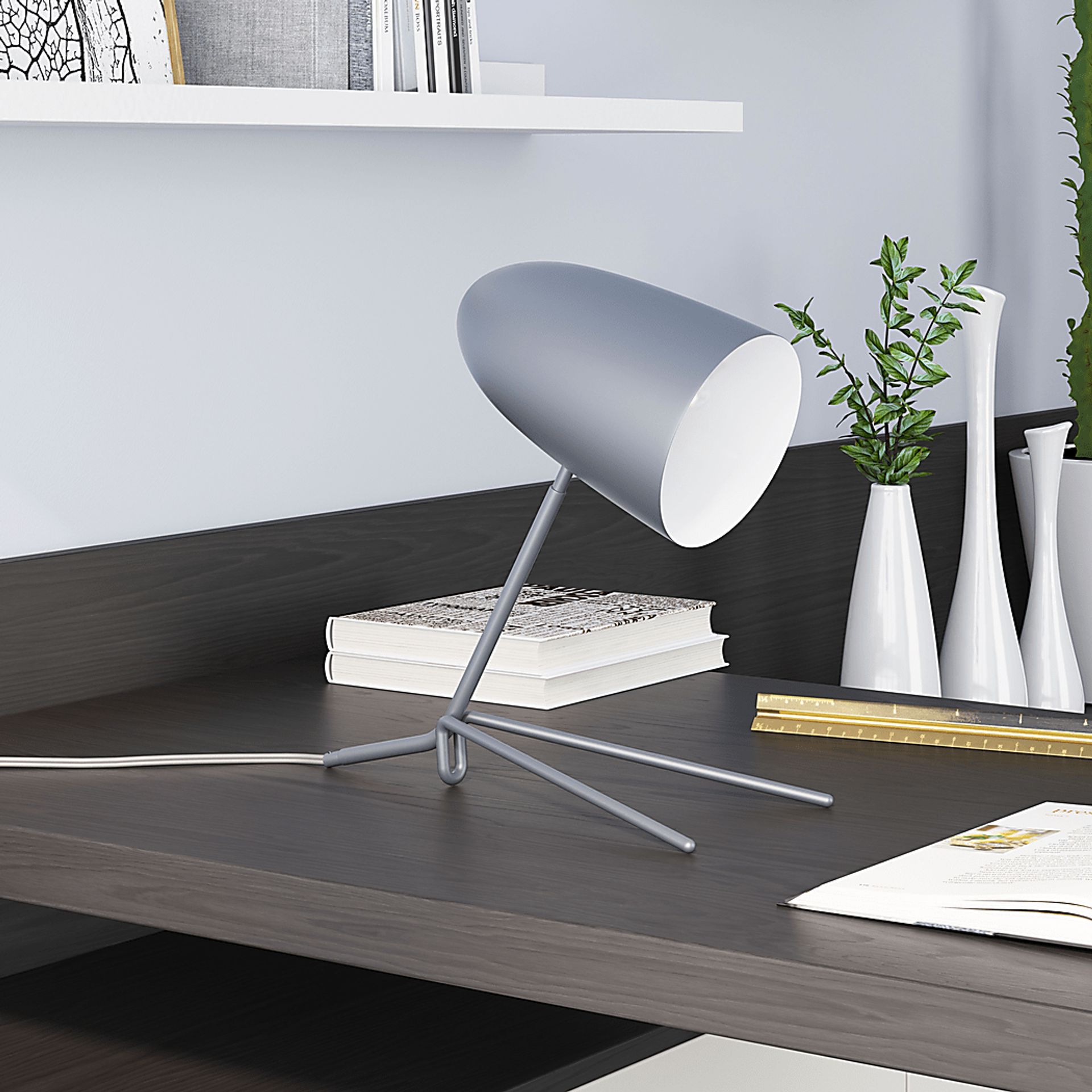 Foxhall Park Gray Lamp - Image 7