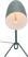 Foxhall Park Green Lamp