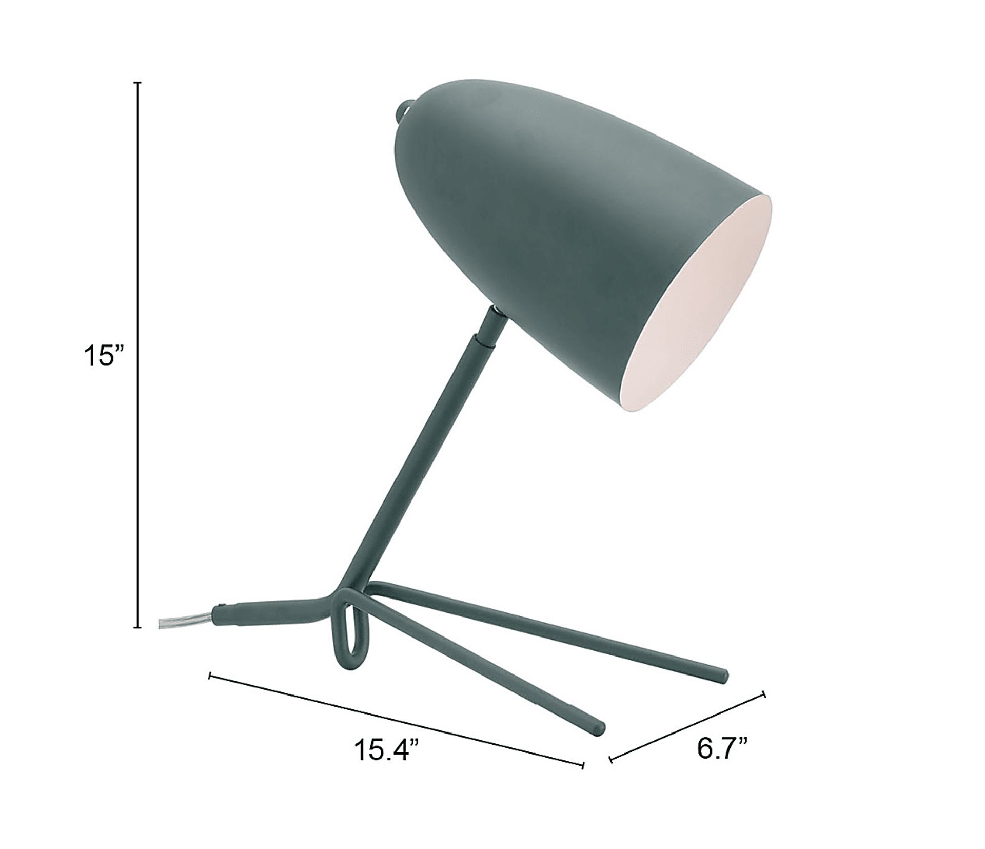 Foxhall Park Green Lamp - Image 9