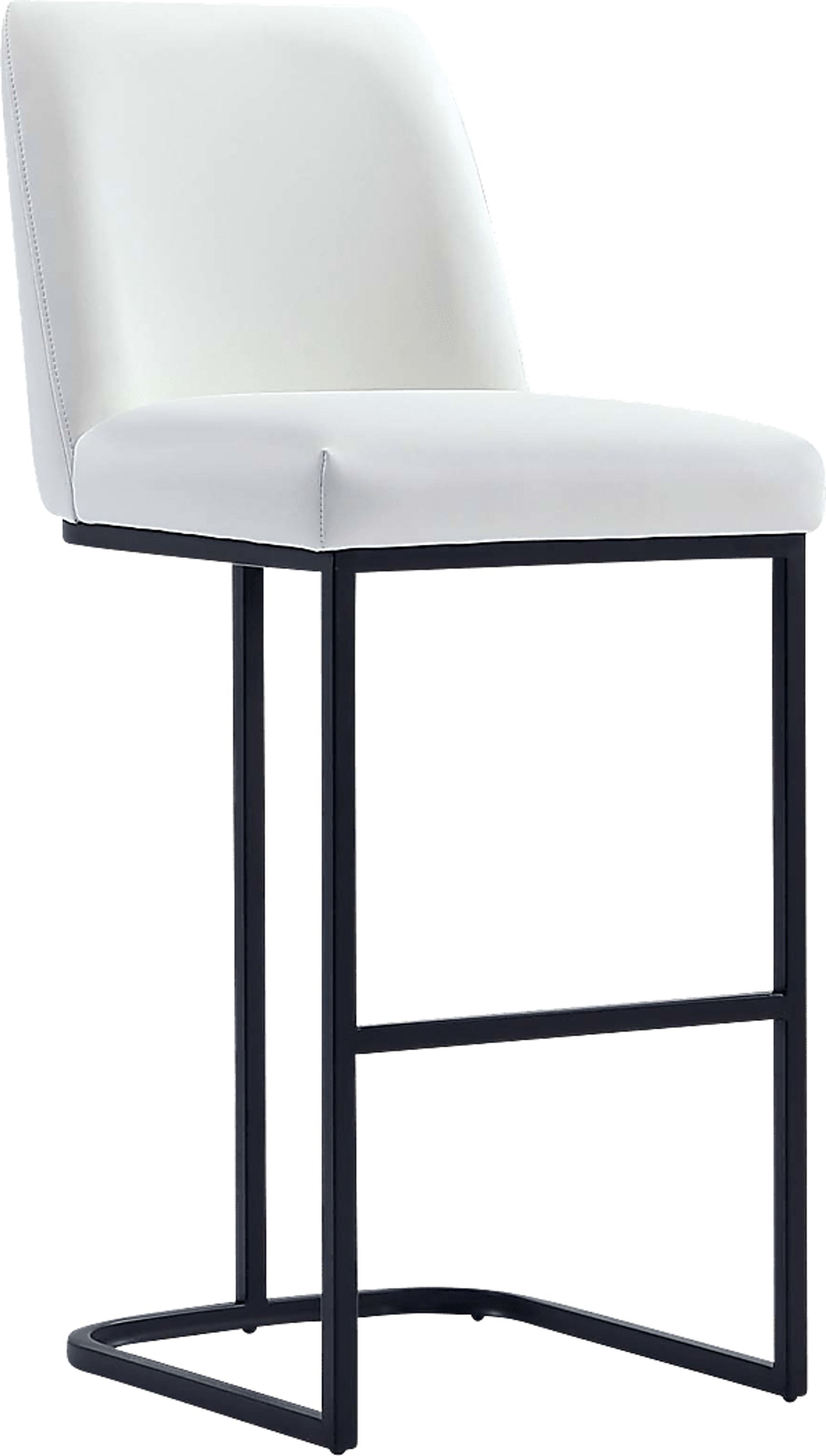 Foxiana White Barstool - Image 1