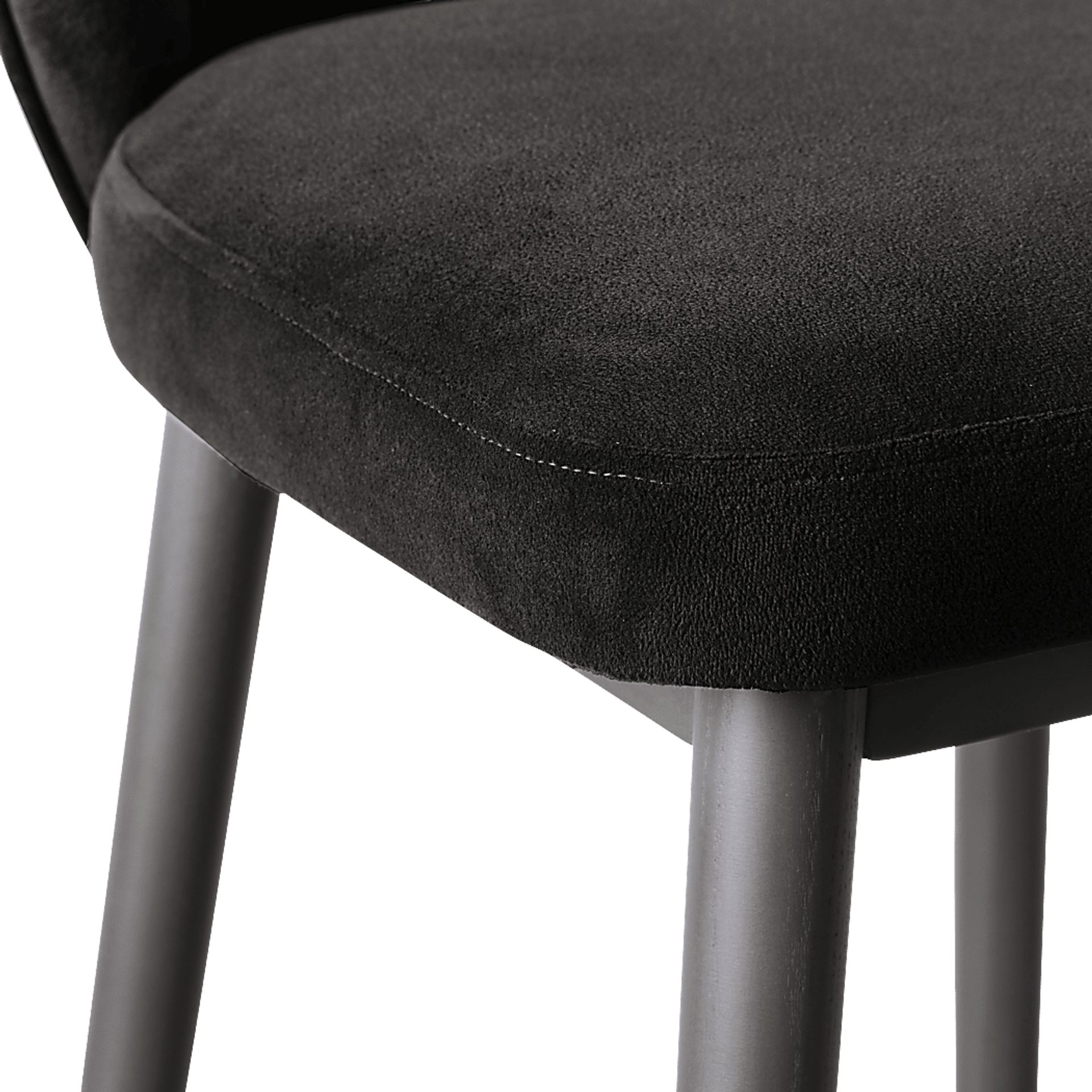 Foxlair Charcoal Barstool - Image 5