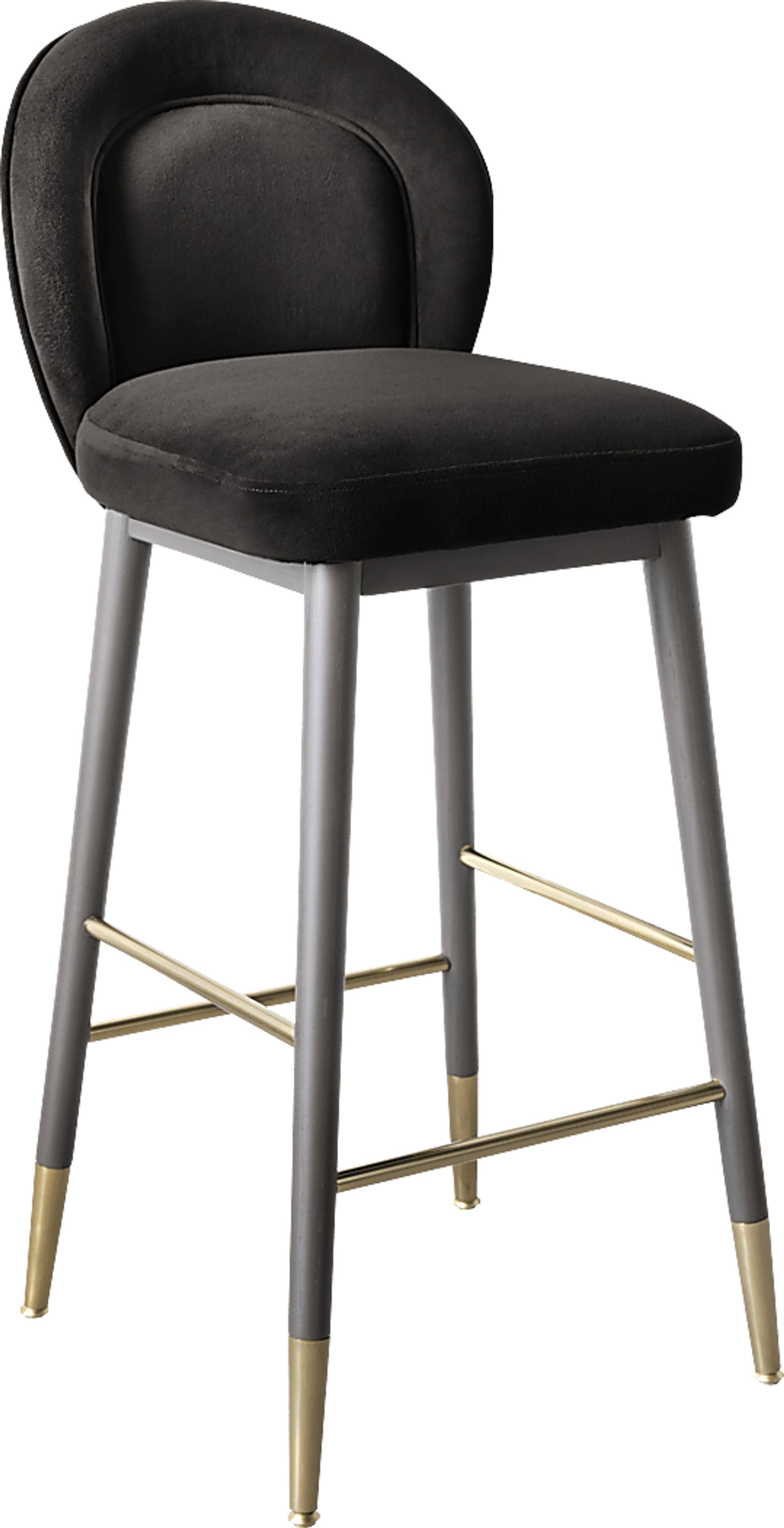 Foxlair Charcoal Barstool - Image 1