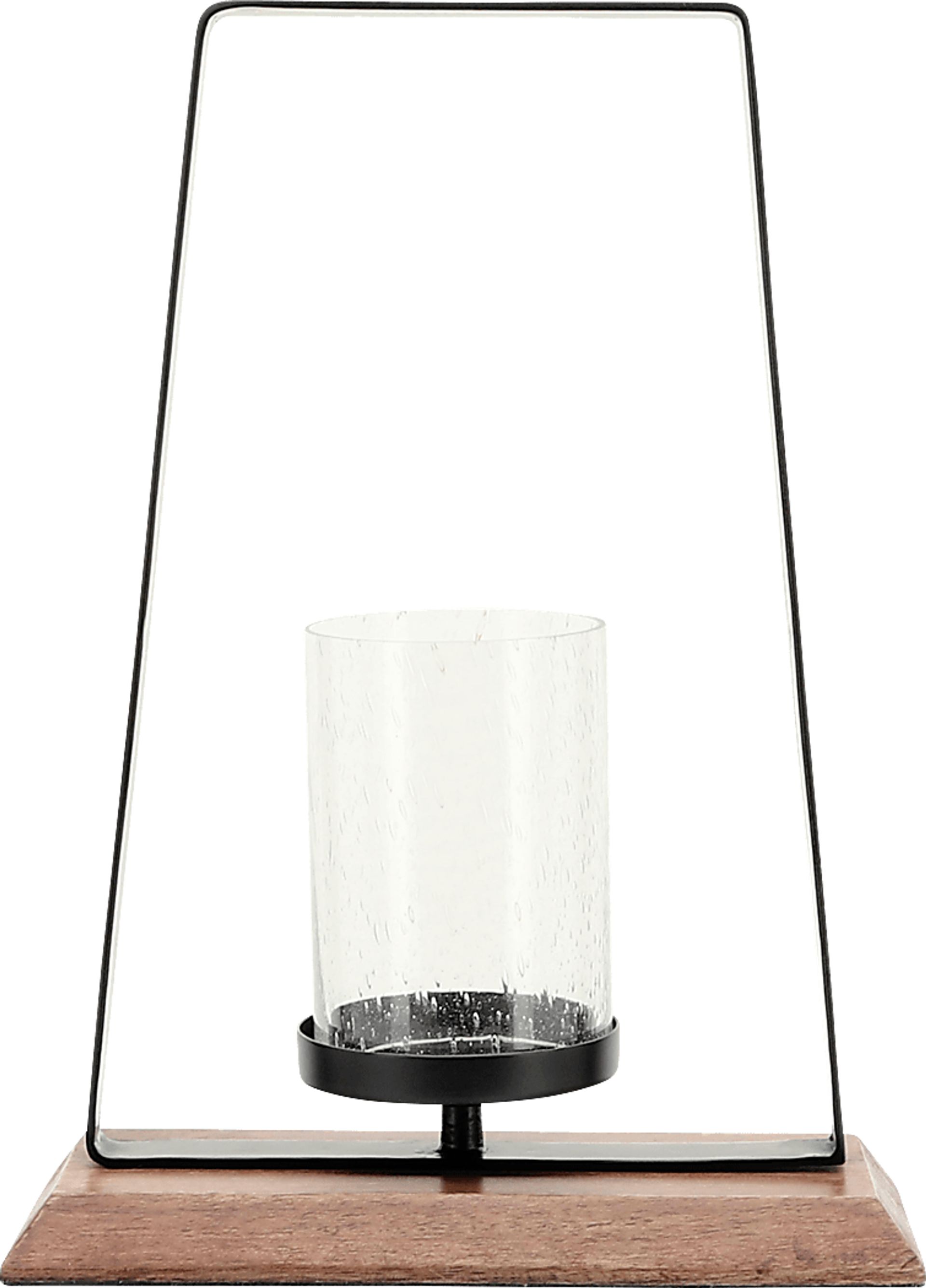 Foxleigh Black Medium Candle Holder - Image 1