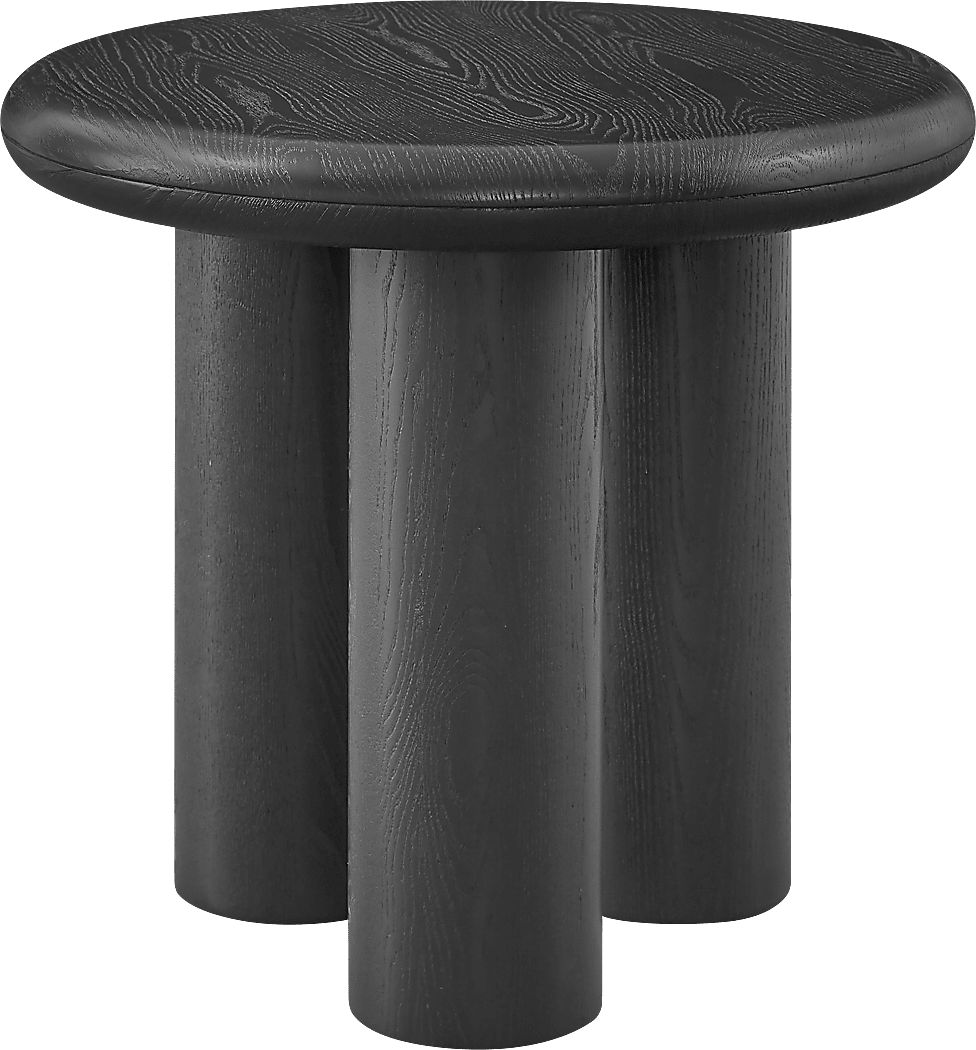 Foxrun Black End Table