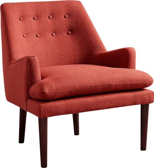 Foxshire Red Accent Chair - Thumbnail - Image 1