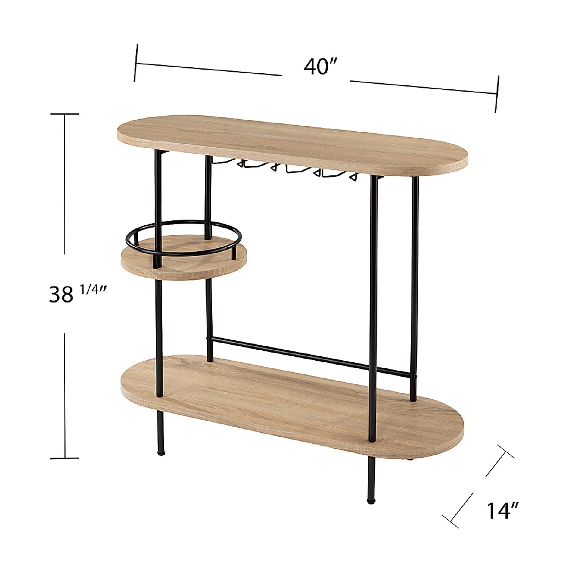 Foxxwood Natural Bar Table - Image 9