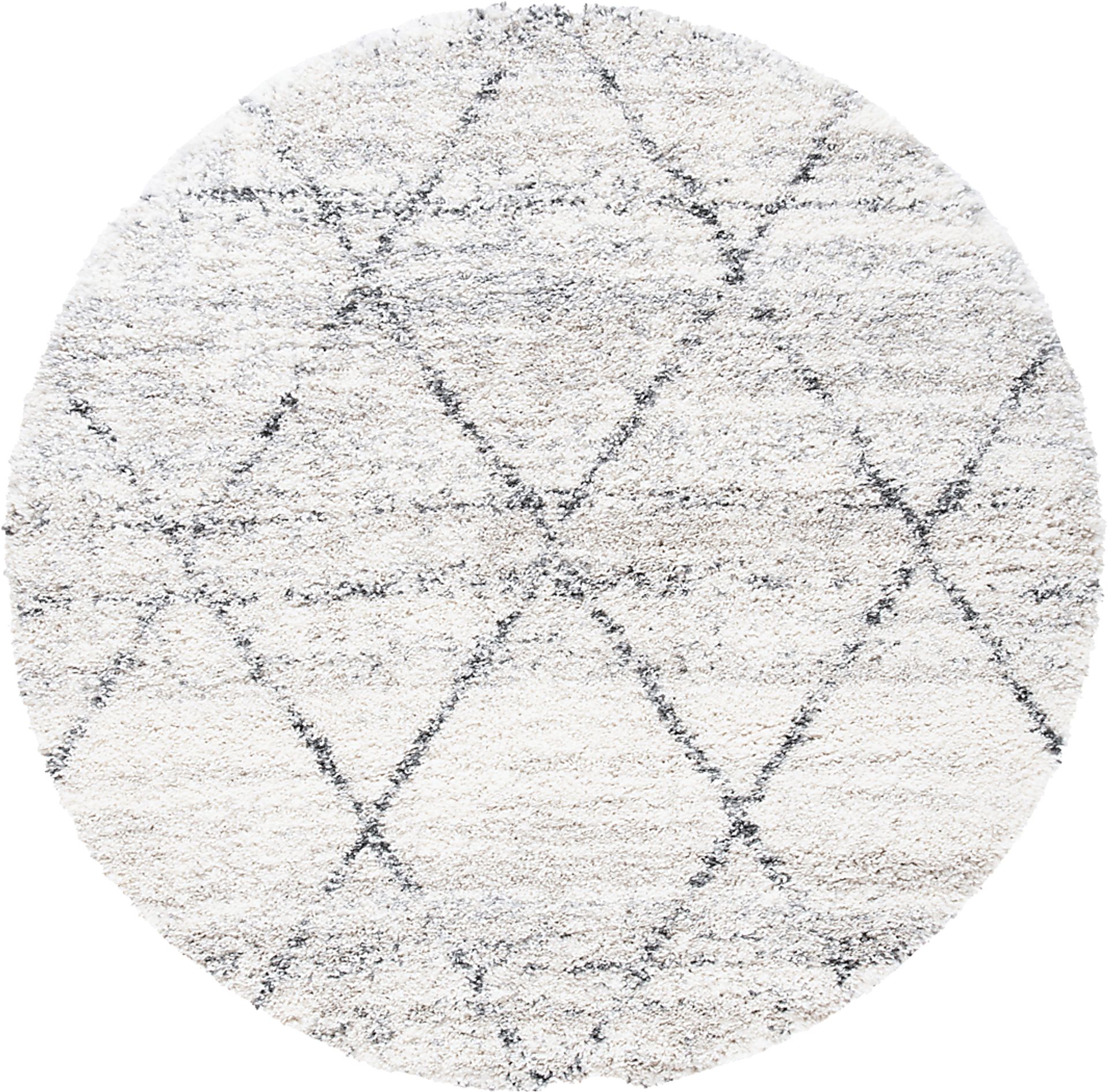 Frack Beige 8' Round Rug - Image 1