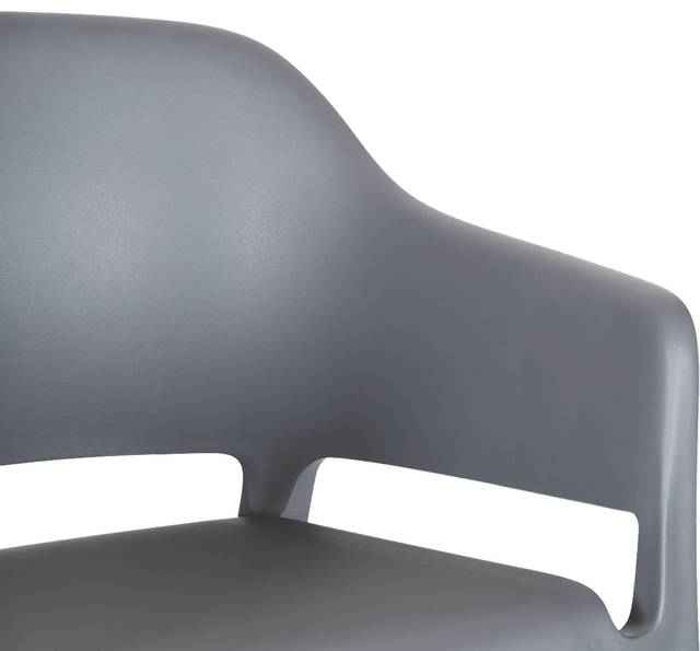 Fragancia Gray Outdoor Dining Chair, Set of 2 - Thumbnail - Image 11