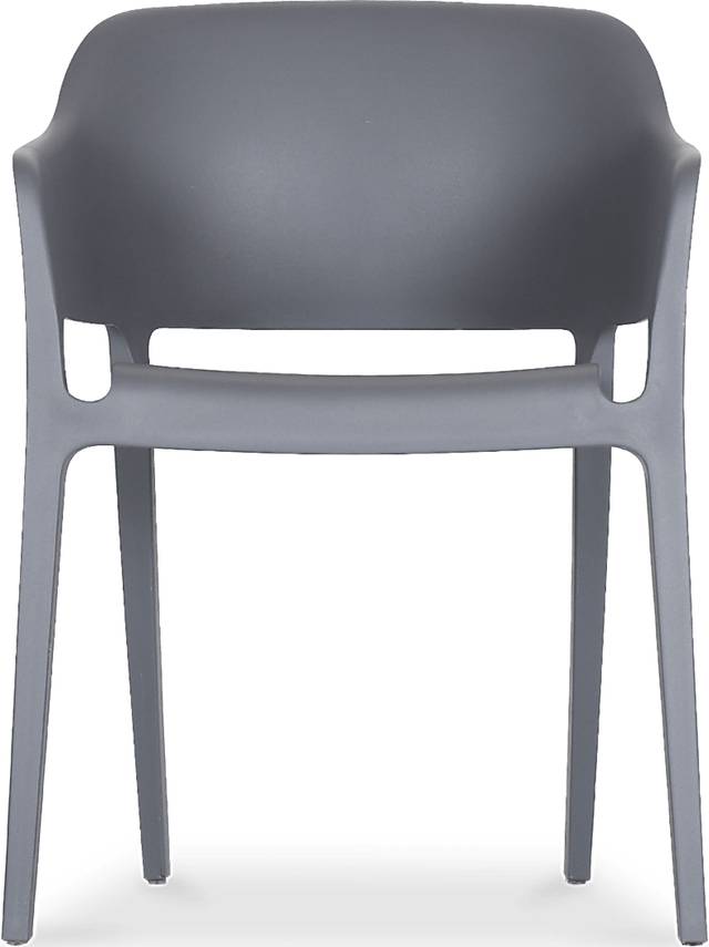 Fragancia Gray Outdoor Dining Chair, Set of 2 - Thumbnail - Image 3