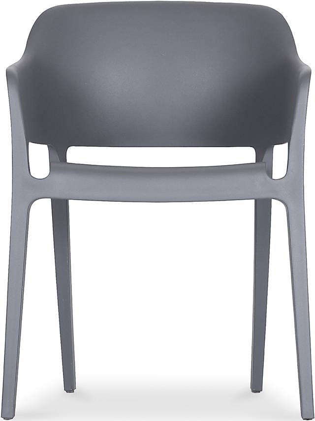 Fragancia Gray Outdoor Dining Chair, Set of 2 - Thumbnail - Image 4