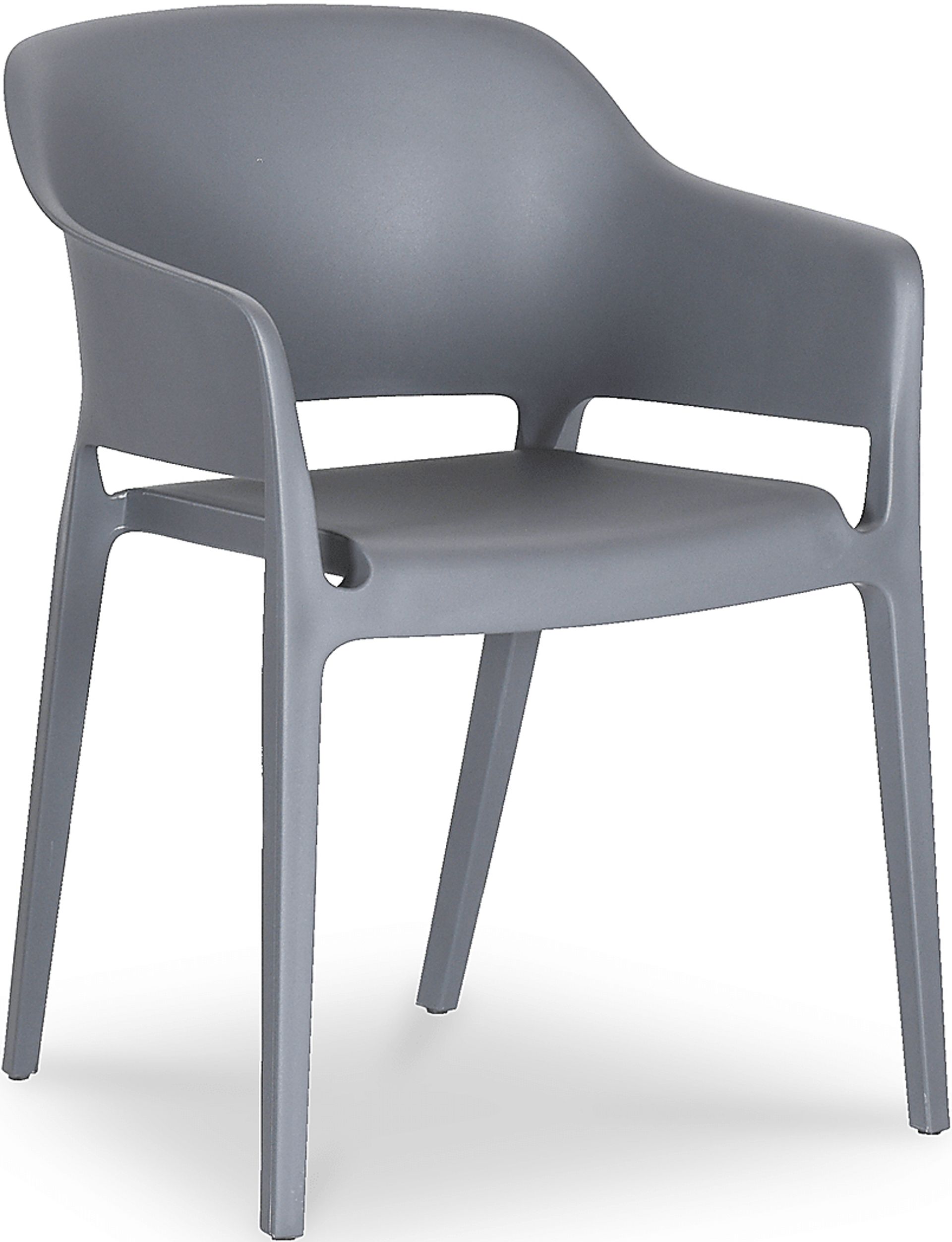 Fragancia Gray Outdoor Dining Chair, Set of 2 - Image 6
