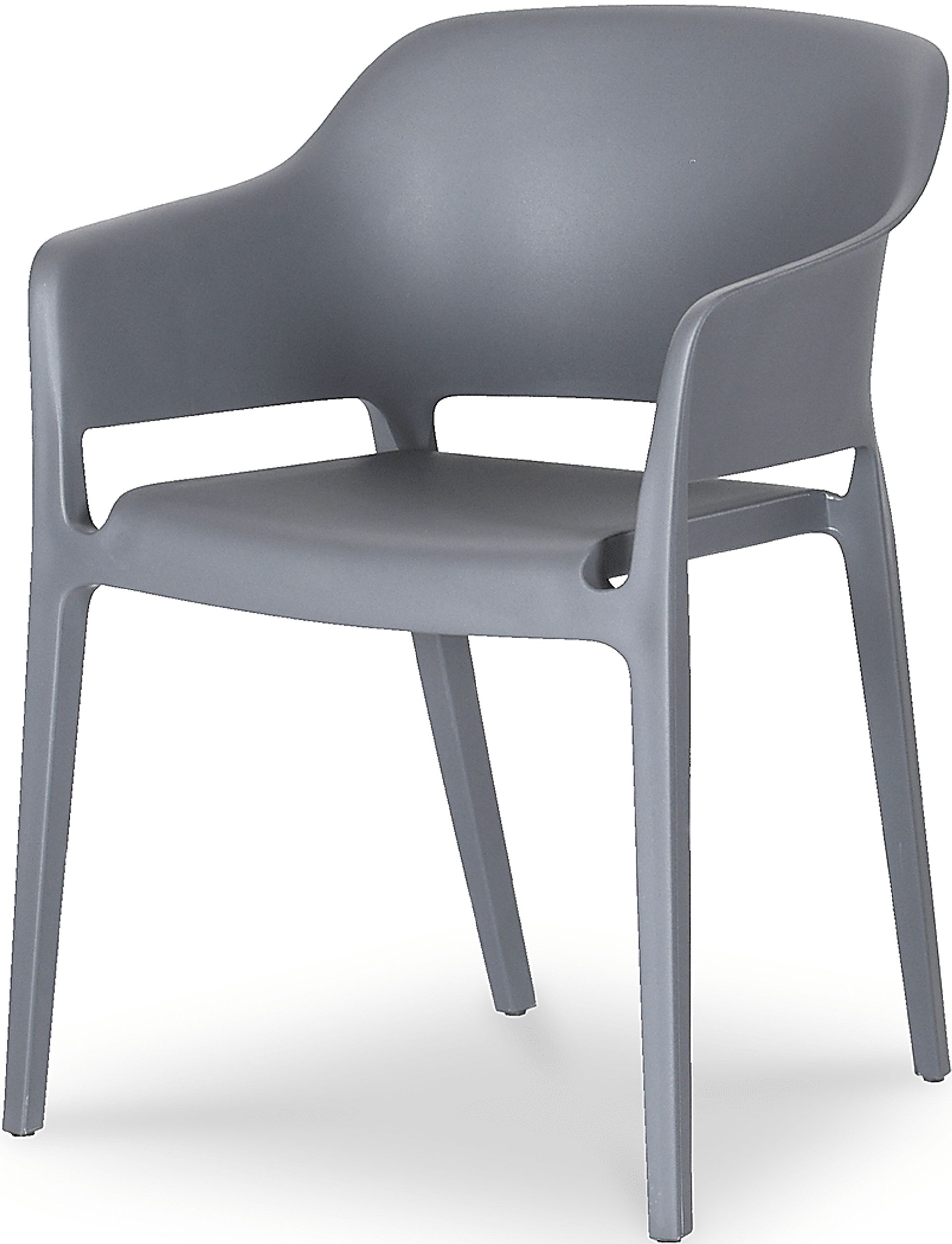 Fragancia Gray Outdoor Dining Chair, Set of 2 - Image 8