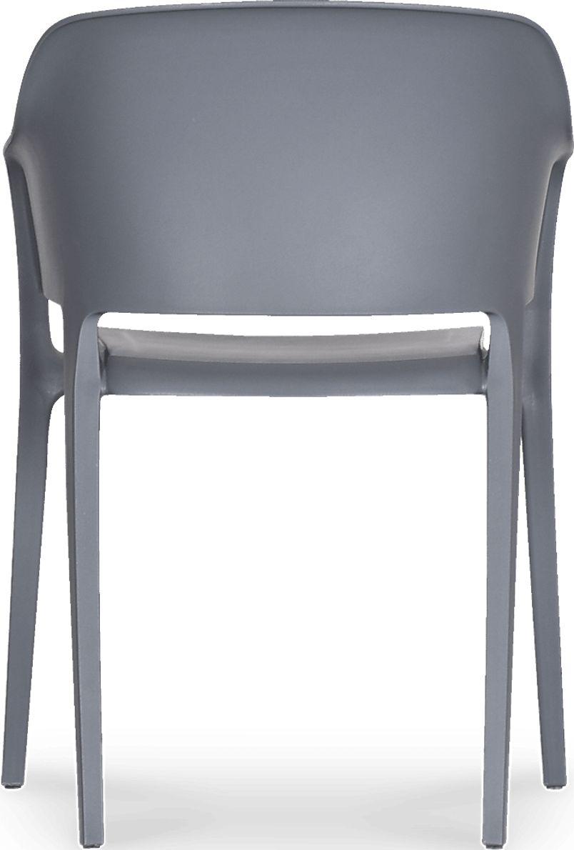Fragancia Gray Outdoor Dining Chair, Set of 2