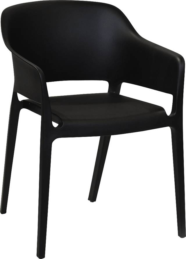 Fragancia White Outdoor Dining Chair, Set of 2 - Thumbnail - Image 1
