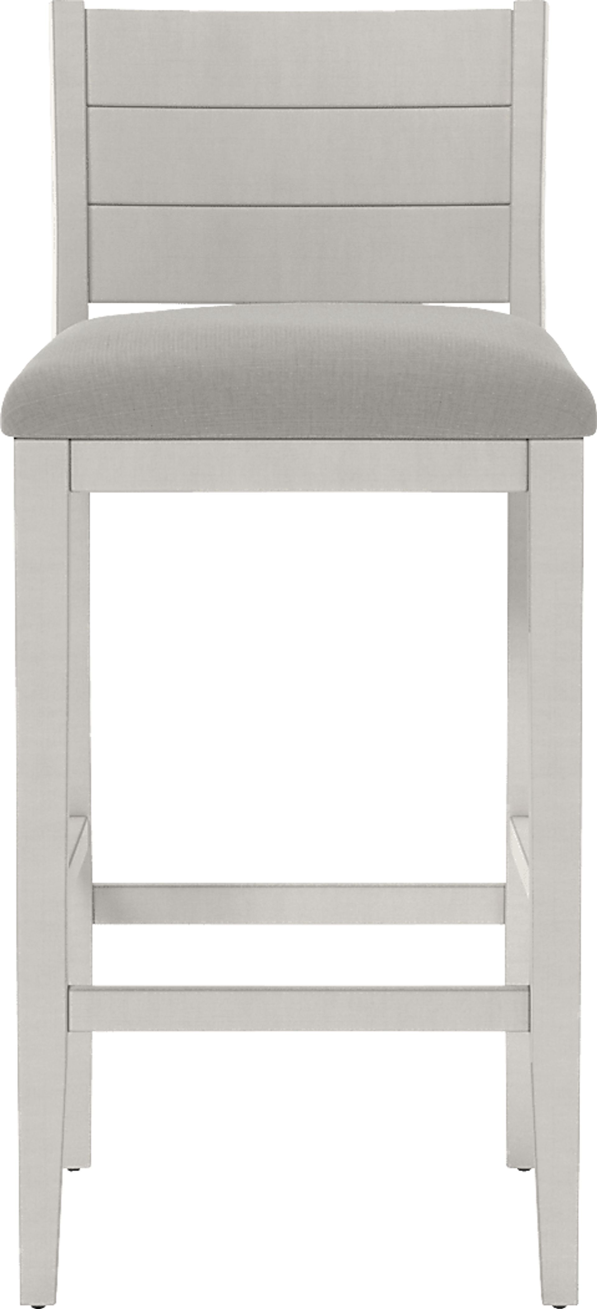 Frailey White Barstool - Image 2