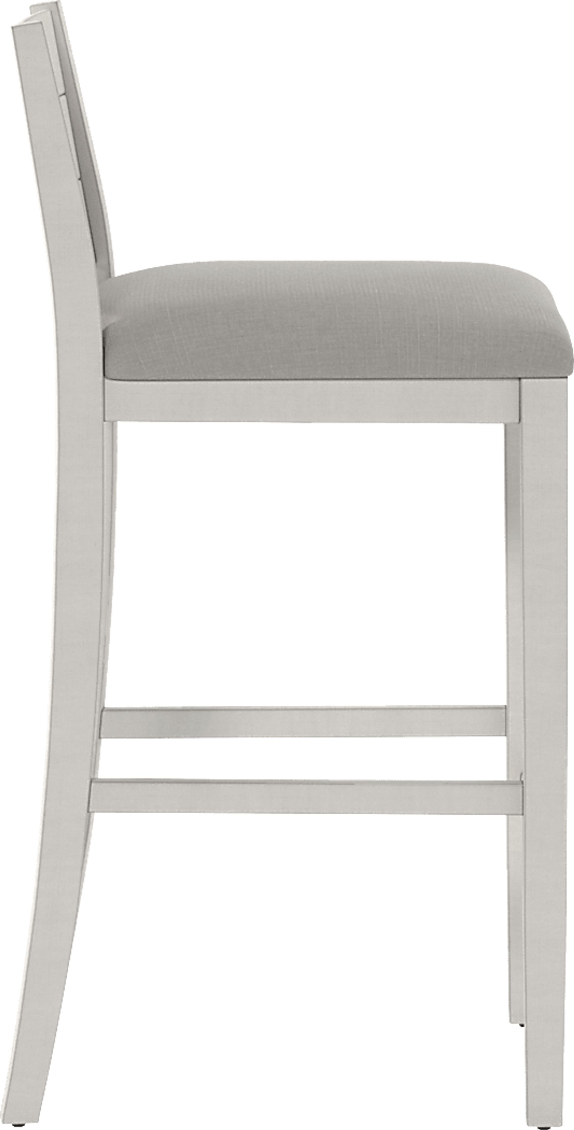 Frailey White Barstool - Image 3