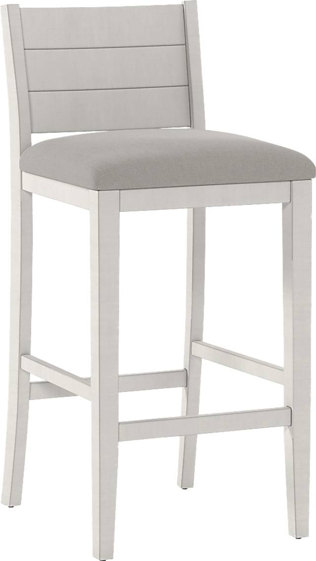 Frailey White Barstool - Thumbnail - Image 1