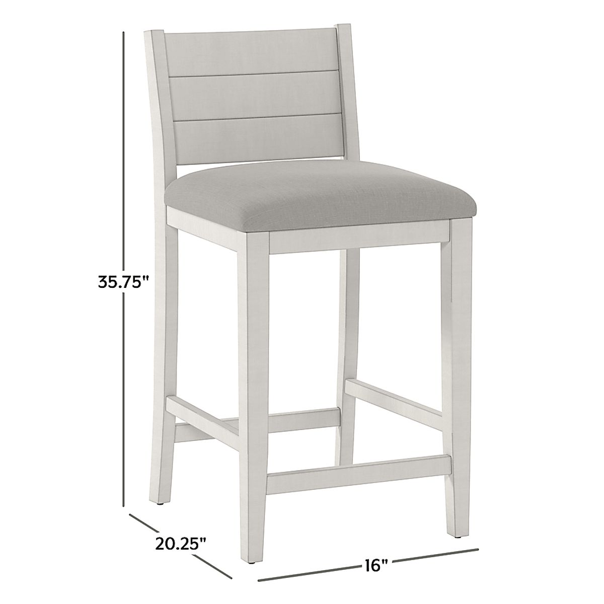 Frailey White Colors,White Counter Height Stool | Rooms to Go