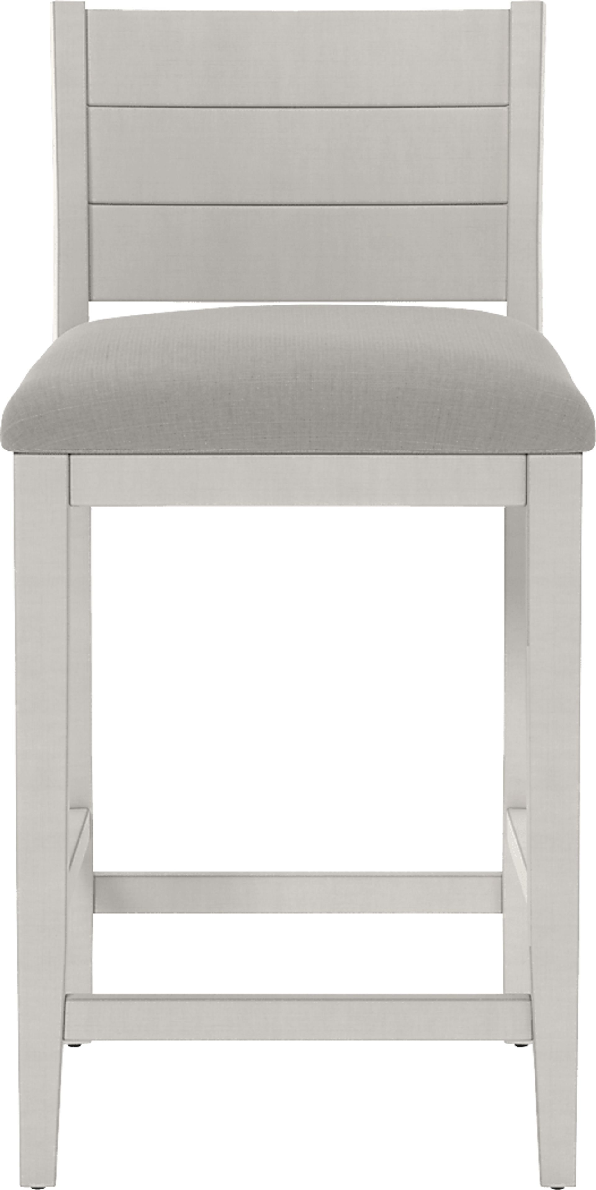 Frailey White Counter Height Stool - Image 2