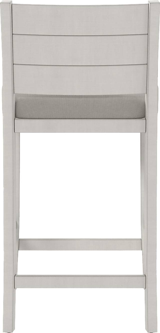 Frailey White Counter Height Stool - Thumbnail - Image 4