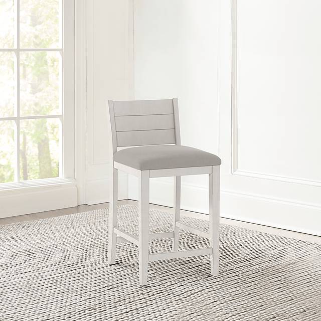 Frailey White Counter Height Stool - Thumbnail - Image 9
