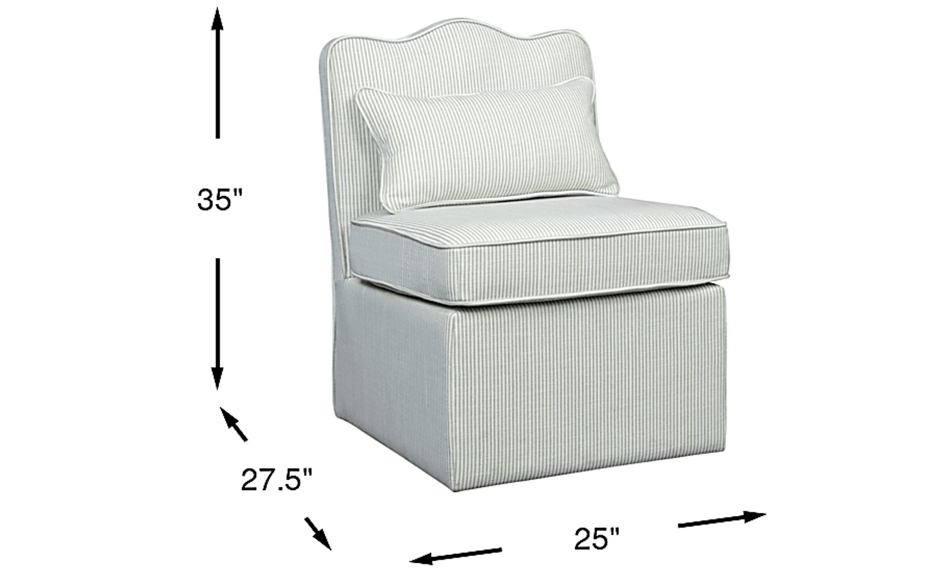Dimension Image. Please refer to the Dimension Tab on this page for dimension details.