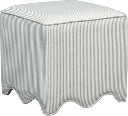 Frances Beige Ottoman