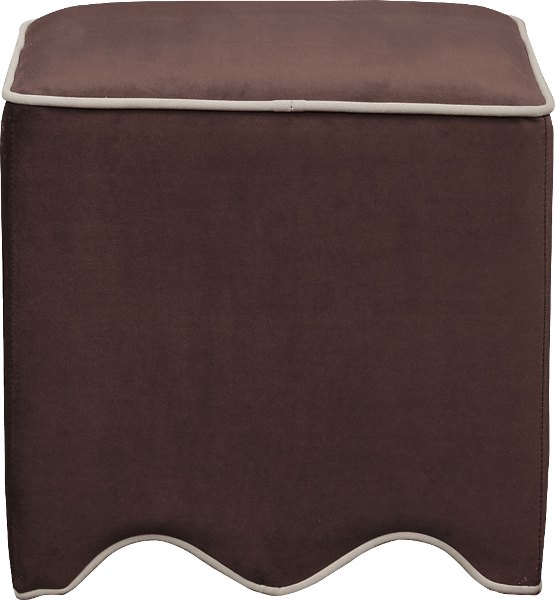 Frances Brown Ottoman - Image 2