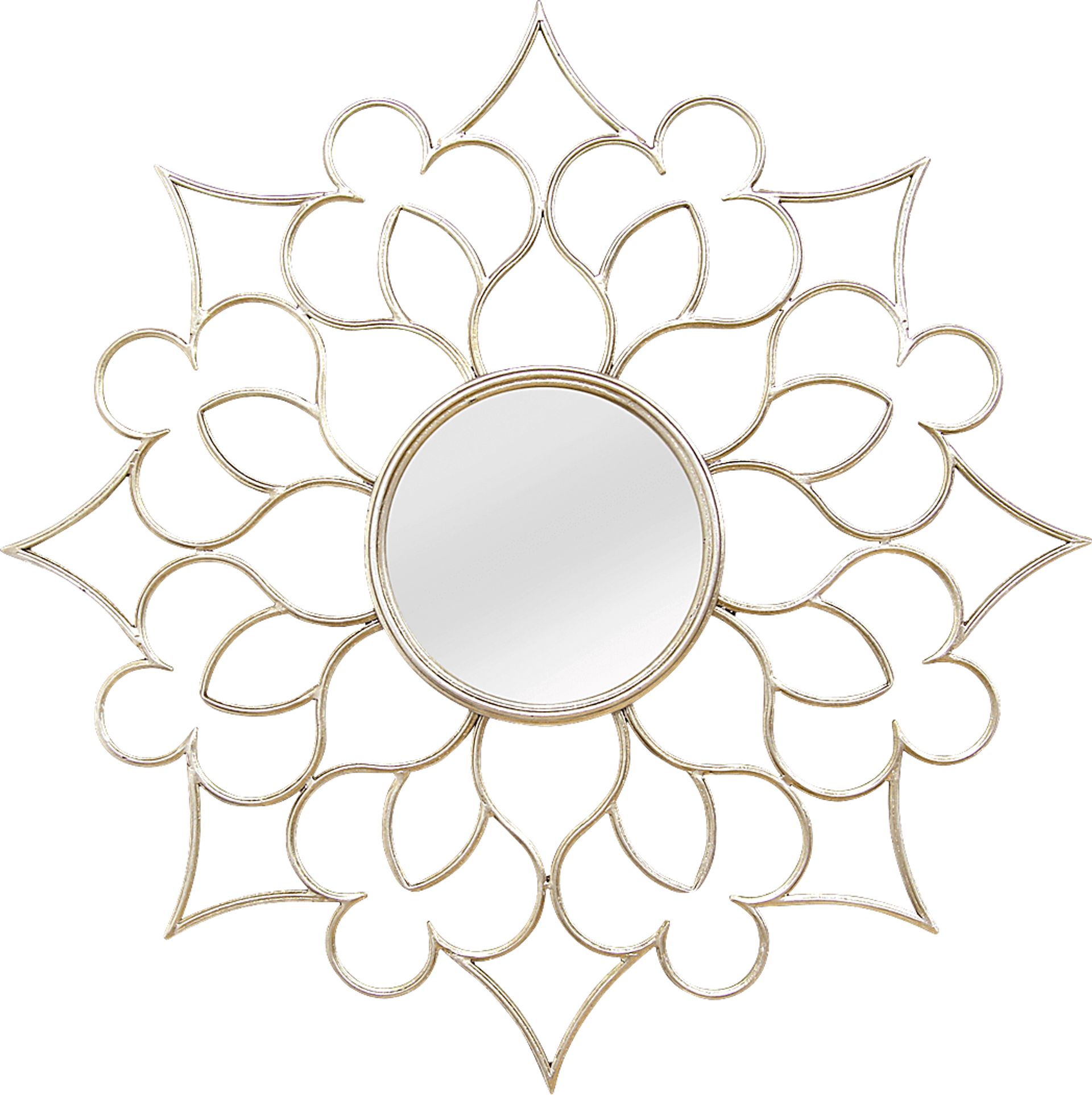 Francina Silver Mirror - Image 1