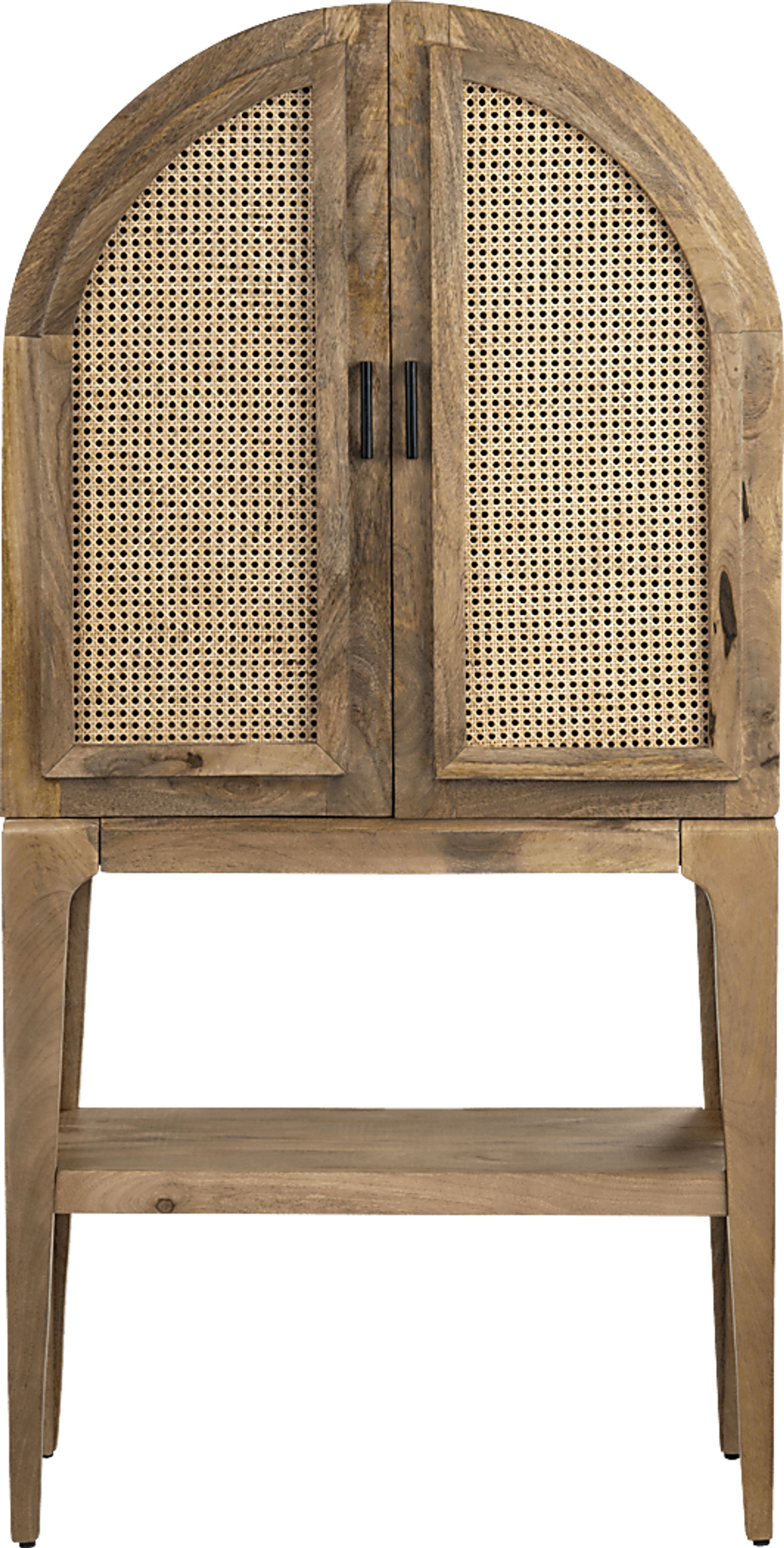 Francine Brown Bar Cabinet - Image 1