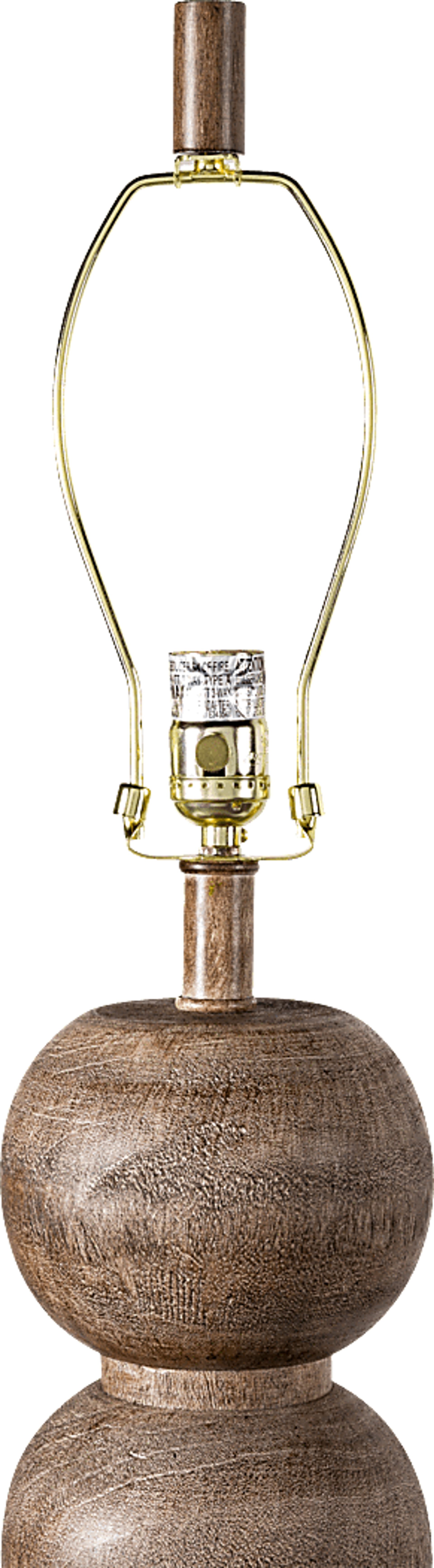 Franciscan Cove Brown Floor Lamp - Image 4