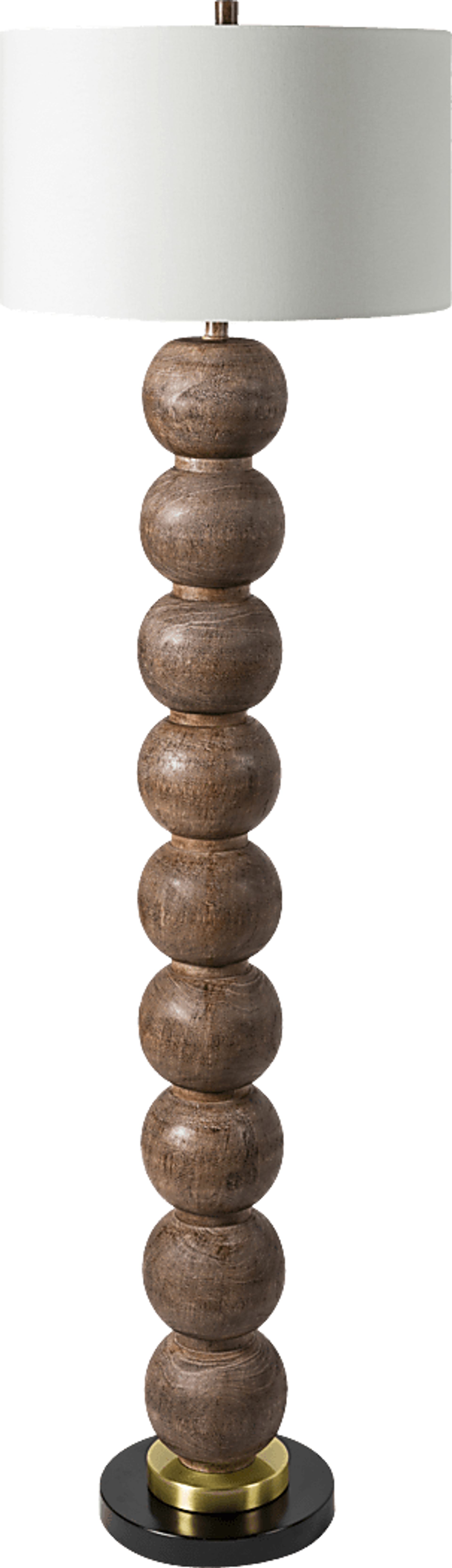 Franciscan Cove Brown Floor Lamp - Image 1