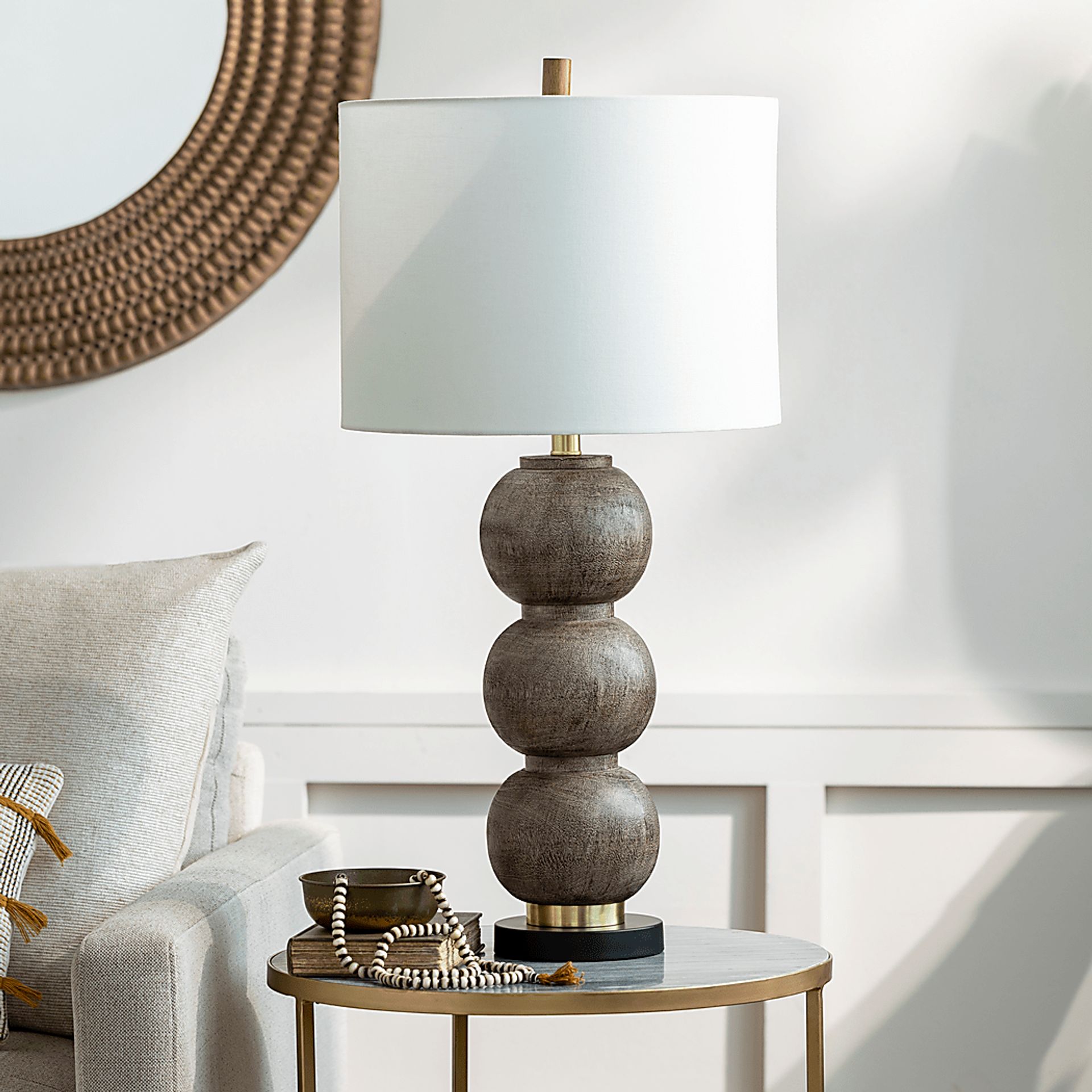 Franciscan Cove Brown Lamp - Image 2